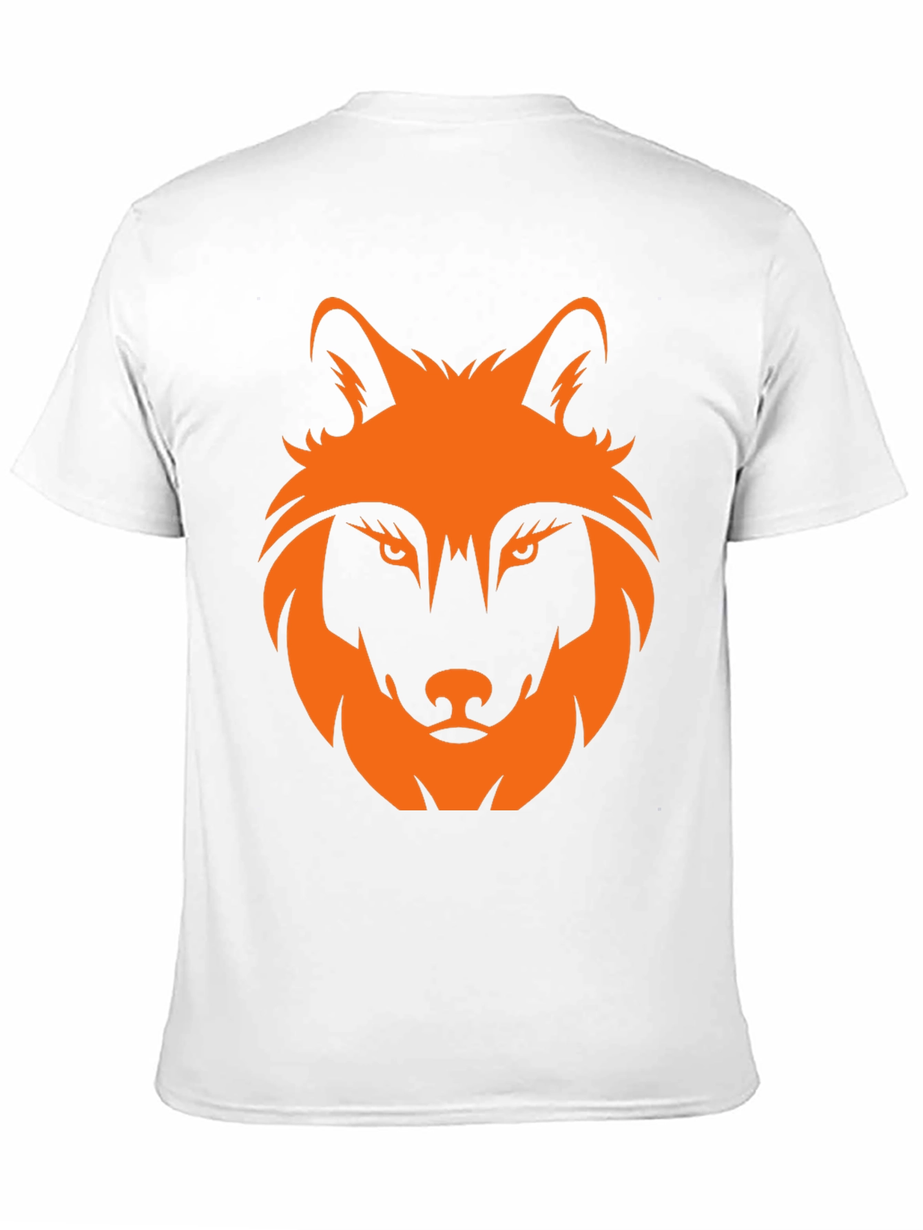 Black Bold Wolf Graphic Tee - Men's Black T-Shirt view 11