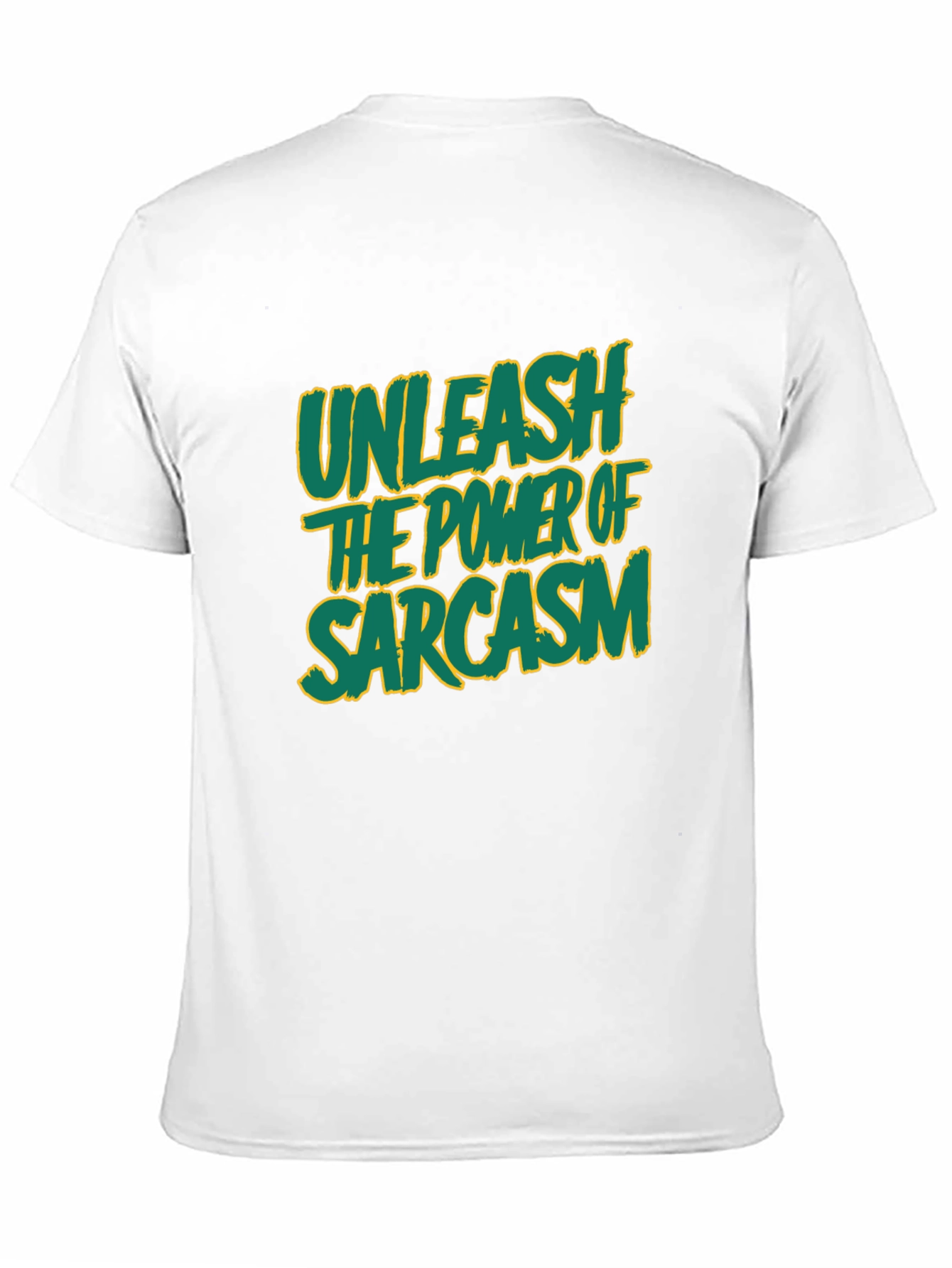 Black Unleash Sarcasm T-Shirt -  Funny Graphic Tee view 11