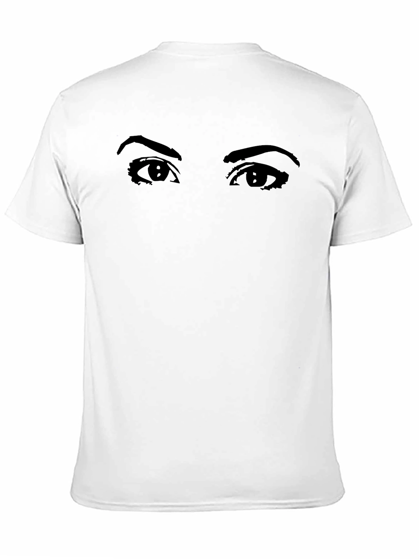 Black Eyes Graphic Black T-Shirt view 11