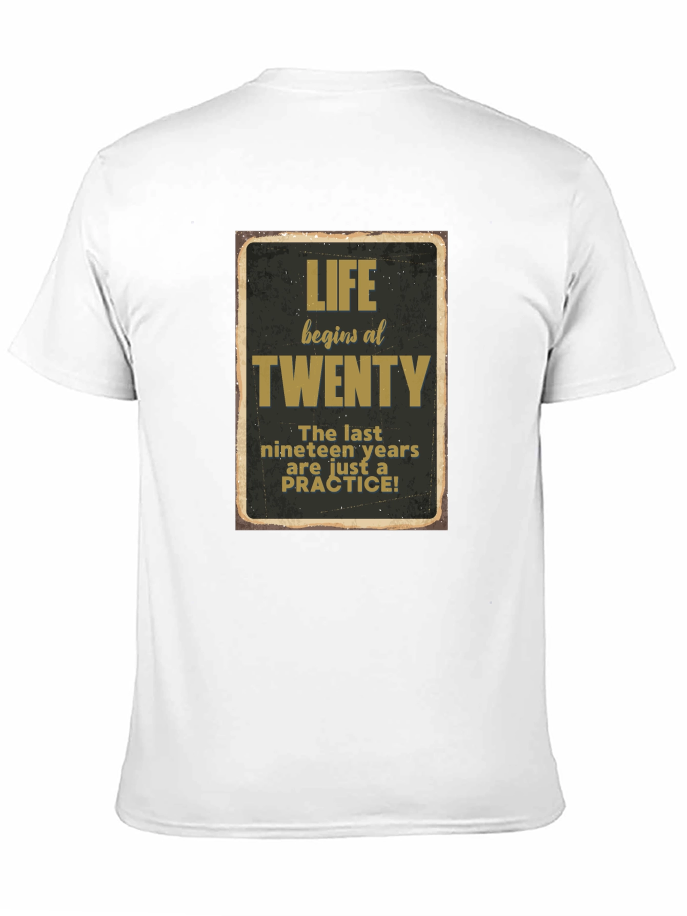Life Begins At Twenty Graphic T-Shirt - 11