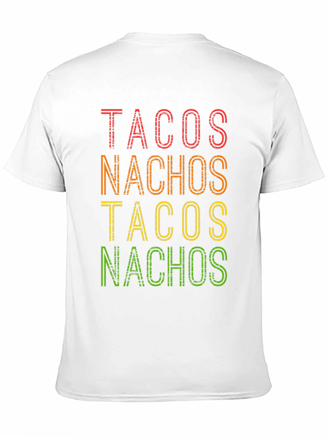 Black Tacos Nachos Graphic T-Shirt -  Foodie Fun! view 11