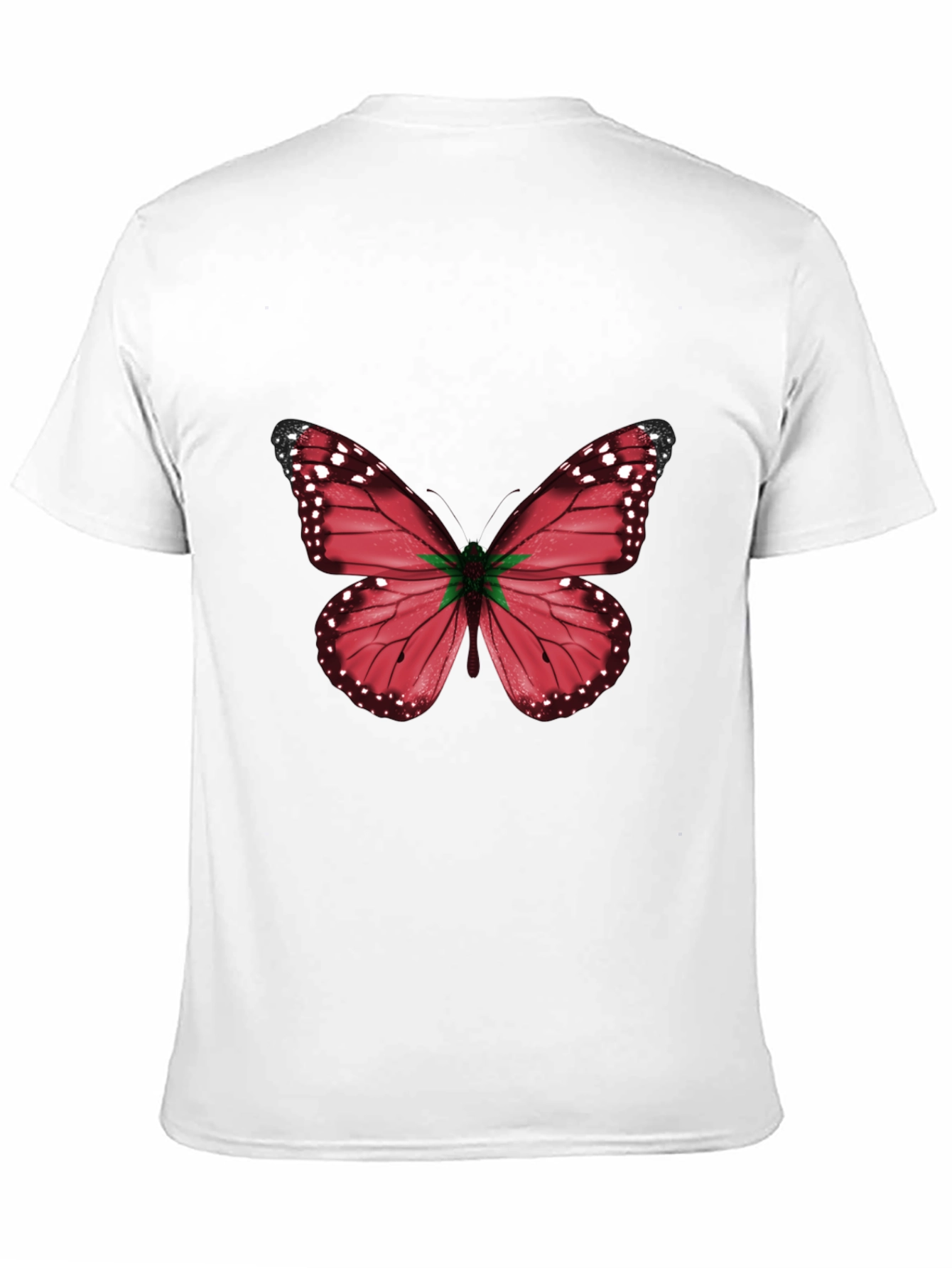 Black Butterfly Graphic Tee - Modern Casual Style view 11