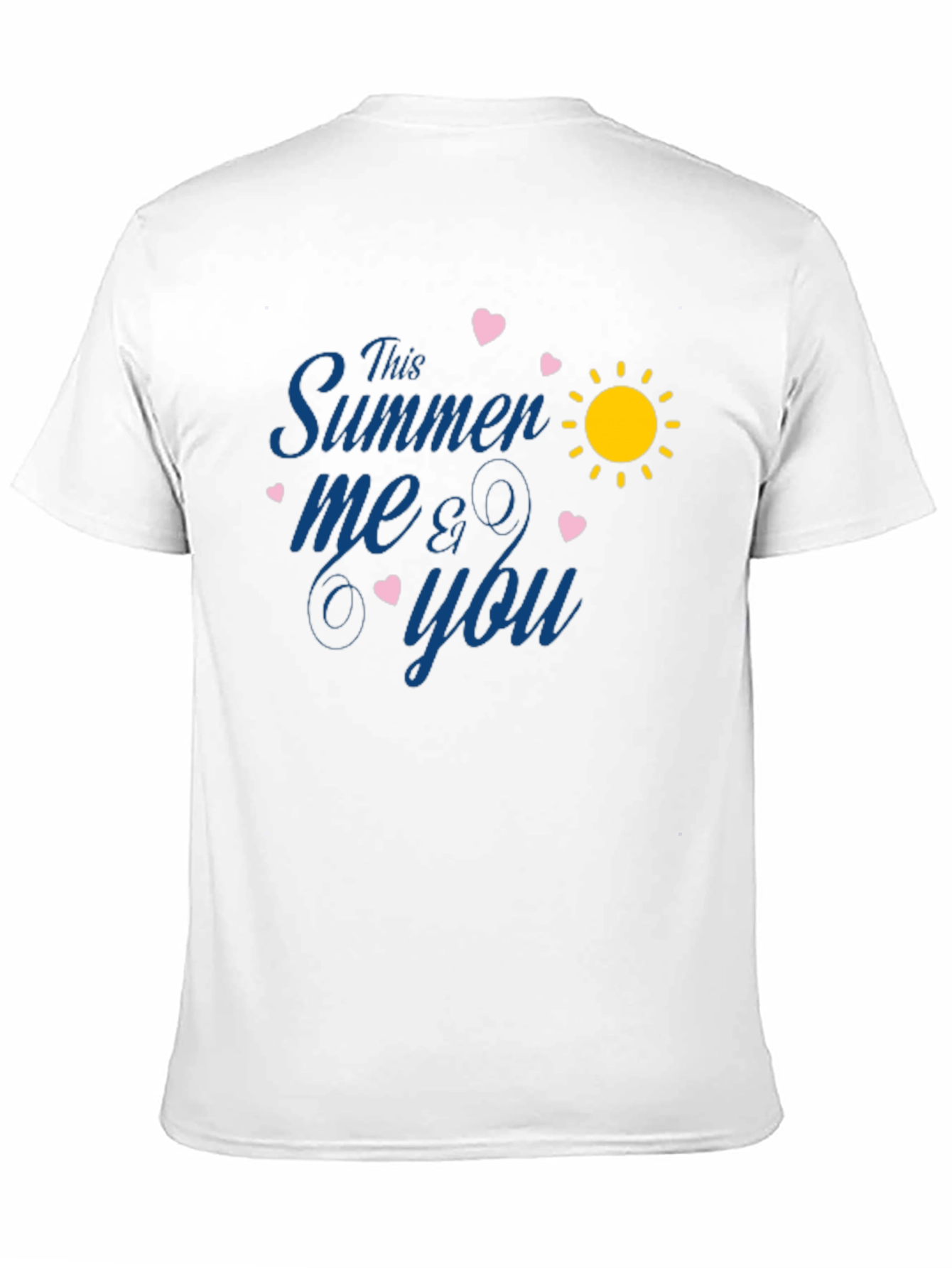 Black This Summer Me & You Black Graphic T-Shirt view 11