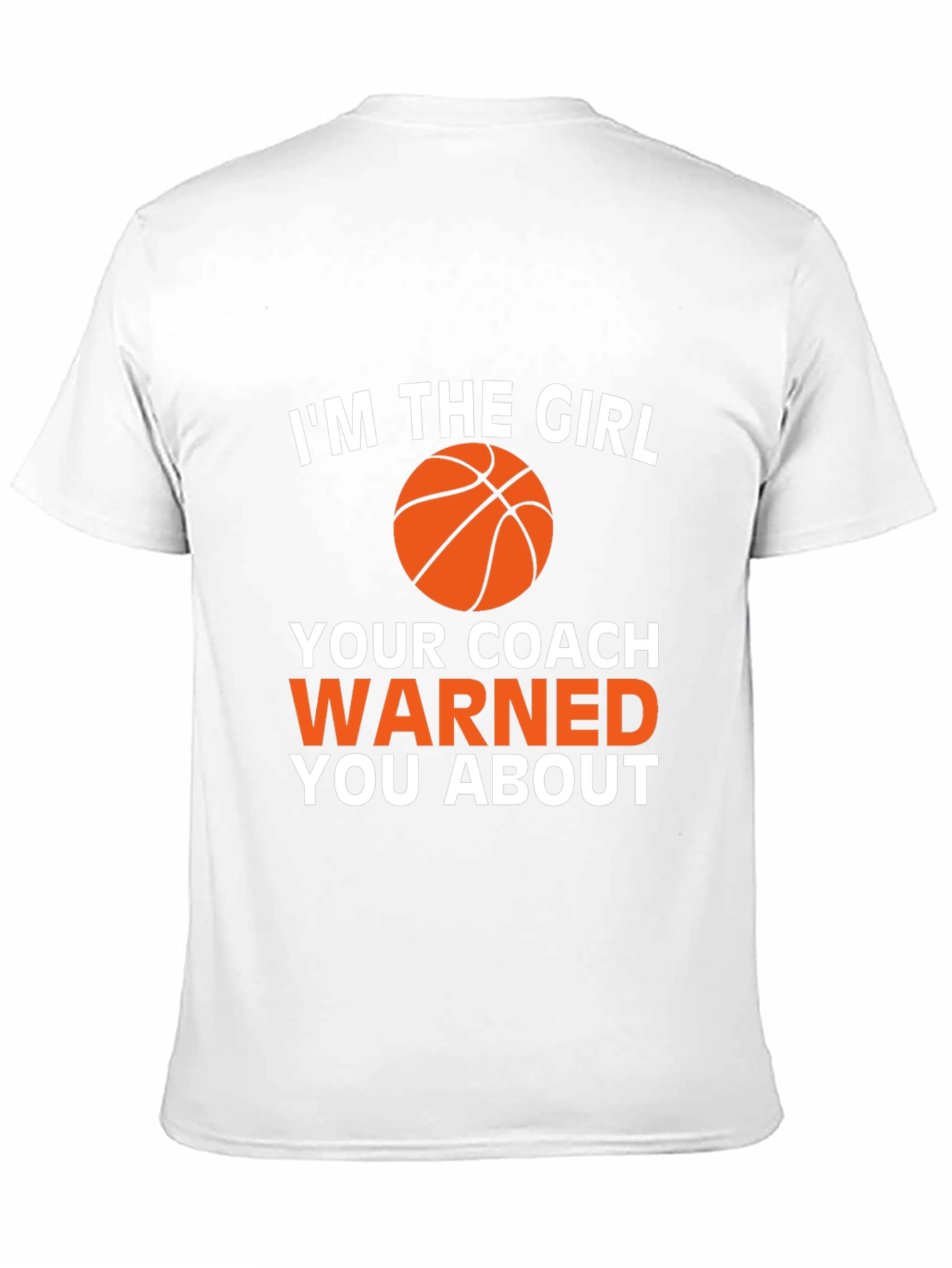 Black Basketball Girl T-Shirt - Warned You About! view 11