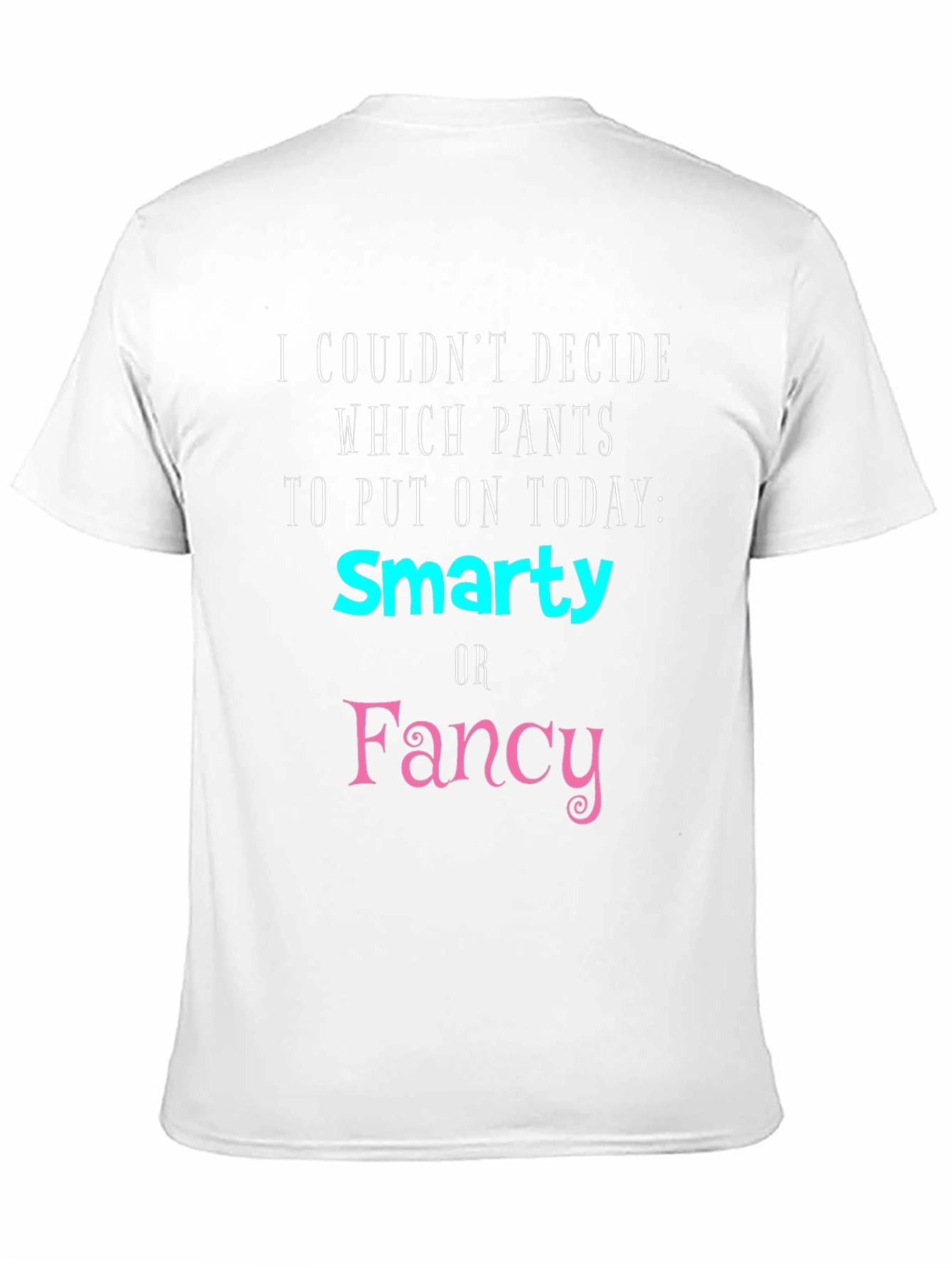Black Smarty or Fancy Graphic T-Shirt view 11