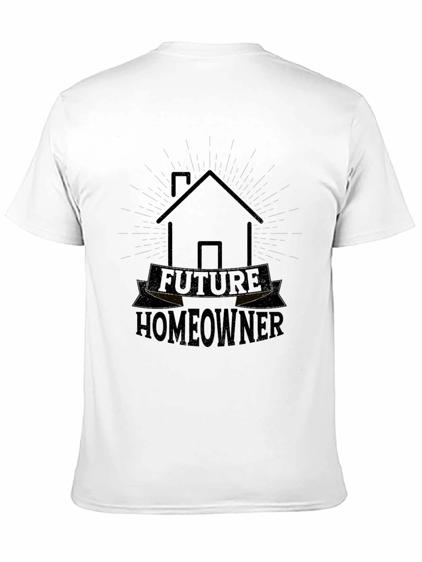 Black Future Homeowner Graphic Tee view 11