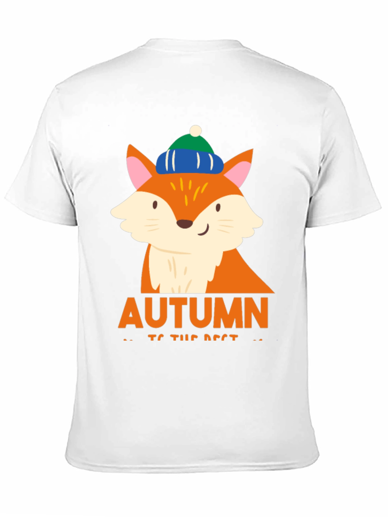 Black Autumn Fox Graphic Tee - Cozy Fall Vibes view 11