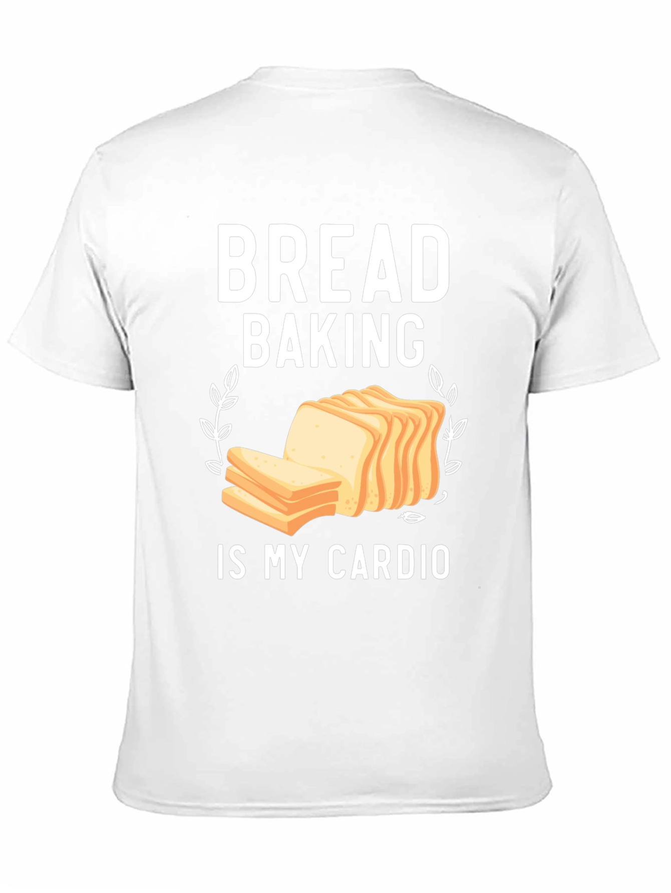 Black Bread Baking is My Cardio T-Shirt - Funny Baker Tee view 11