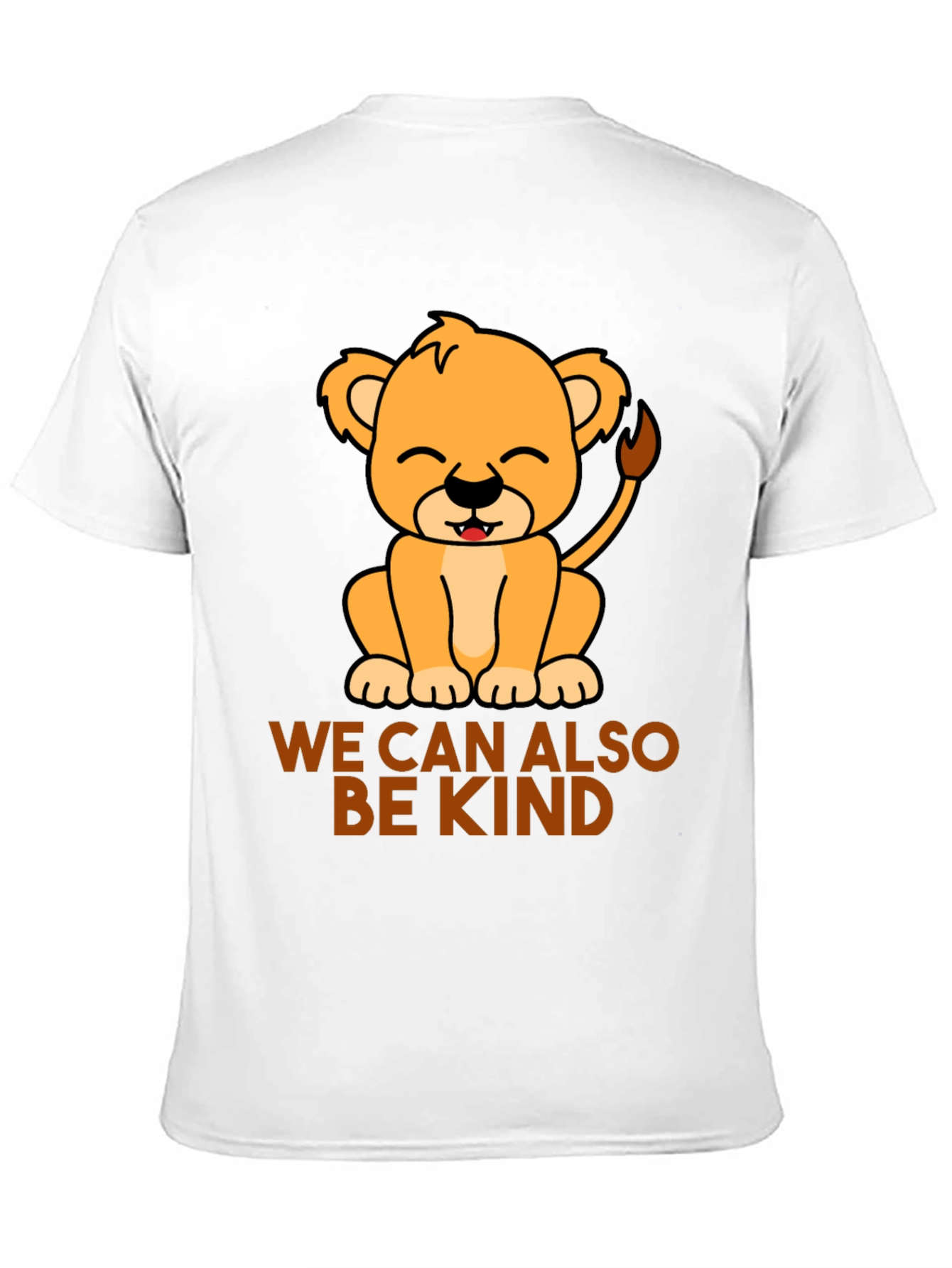 Black Kind Lion Tee - Be Kind T-Shirt view 11