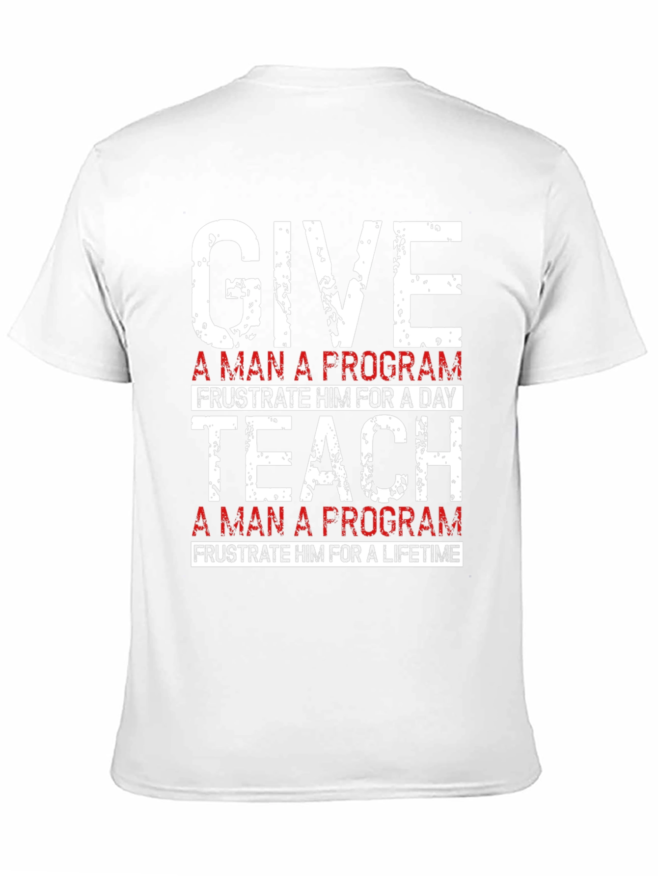 Black Give/Teach a Program T-Shirt view 11
