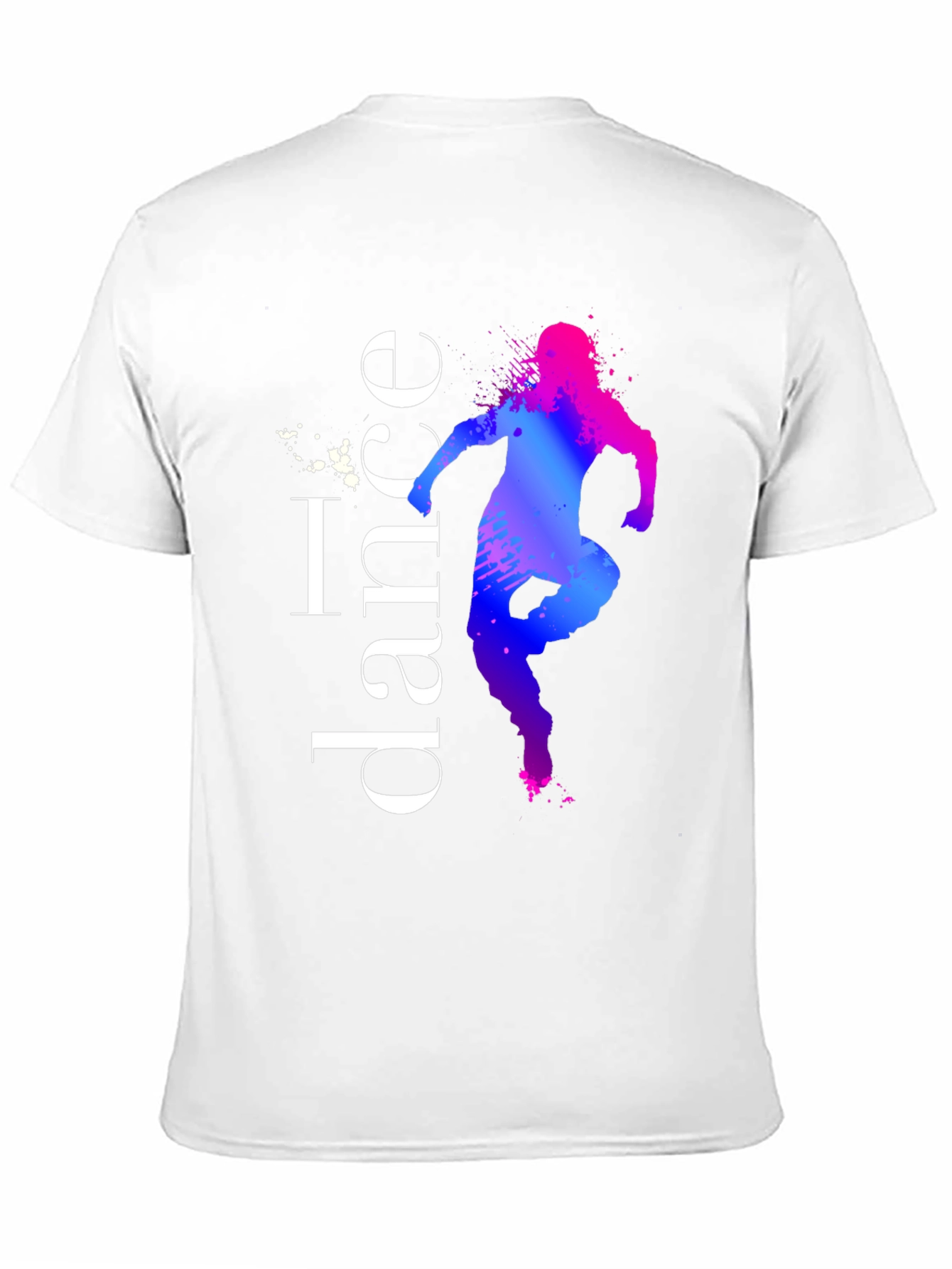 Black I Dance T-Shirt - Artistic Dancer Silhouette Tee view 11