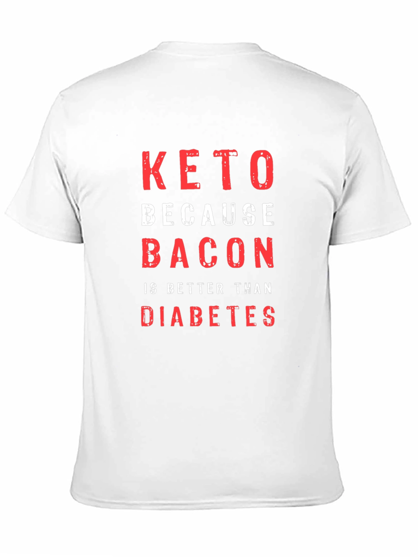 Black Keto Because Bacon is Better T-Shirt view 11
