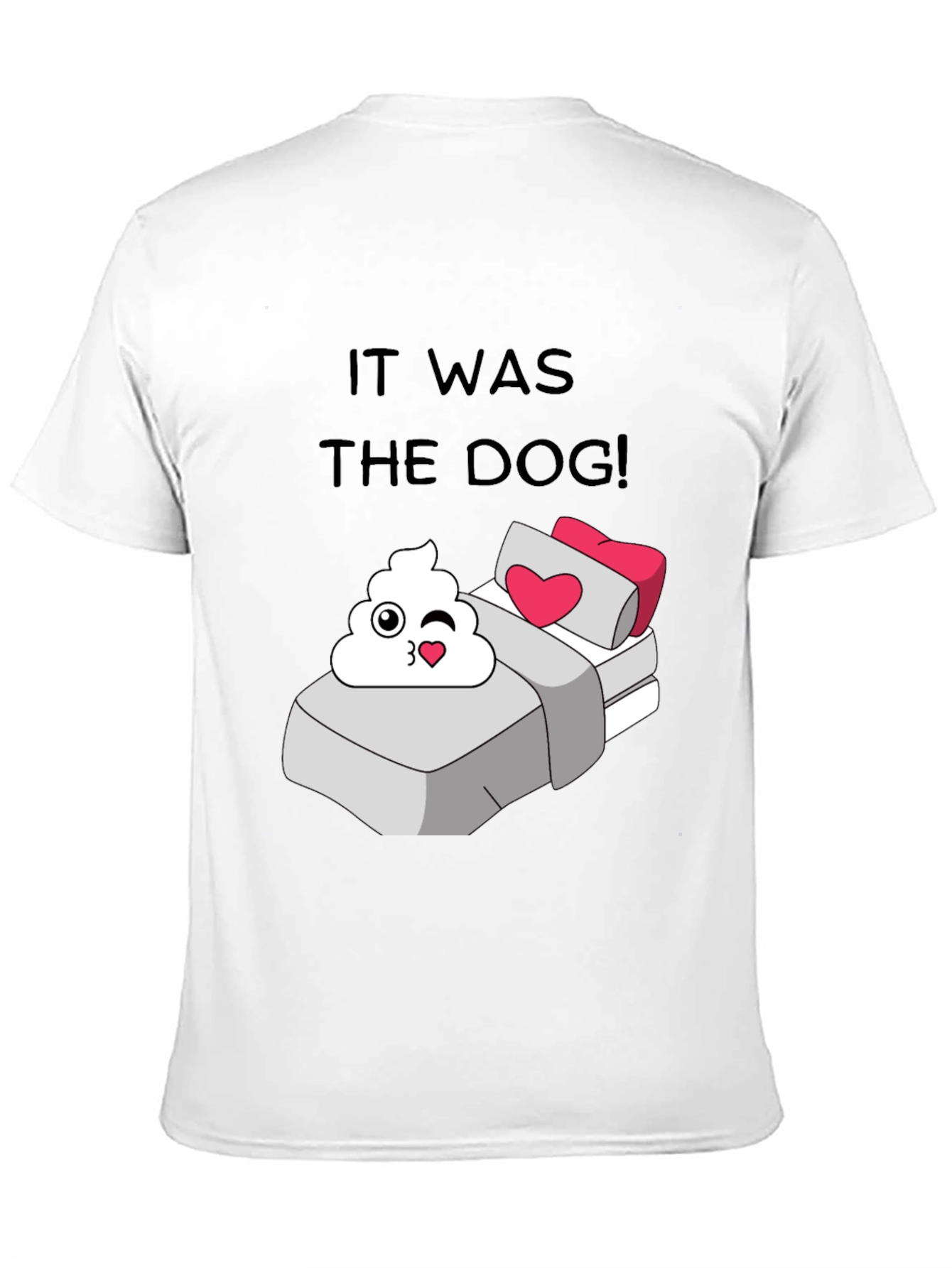 Black It Was The Dog T-Shirt view 11