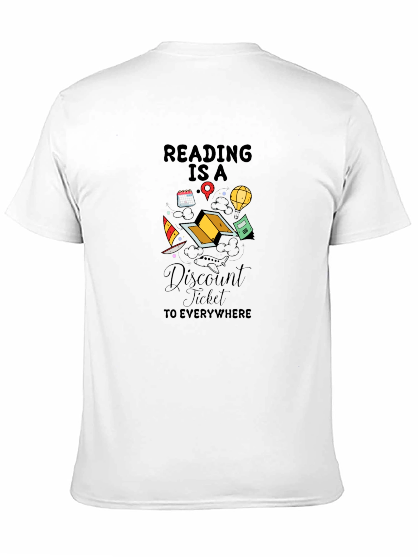 Black Reading is a Discount Ticket T-Shirt view 11