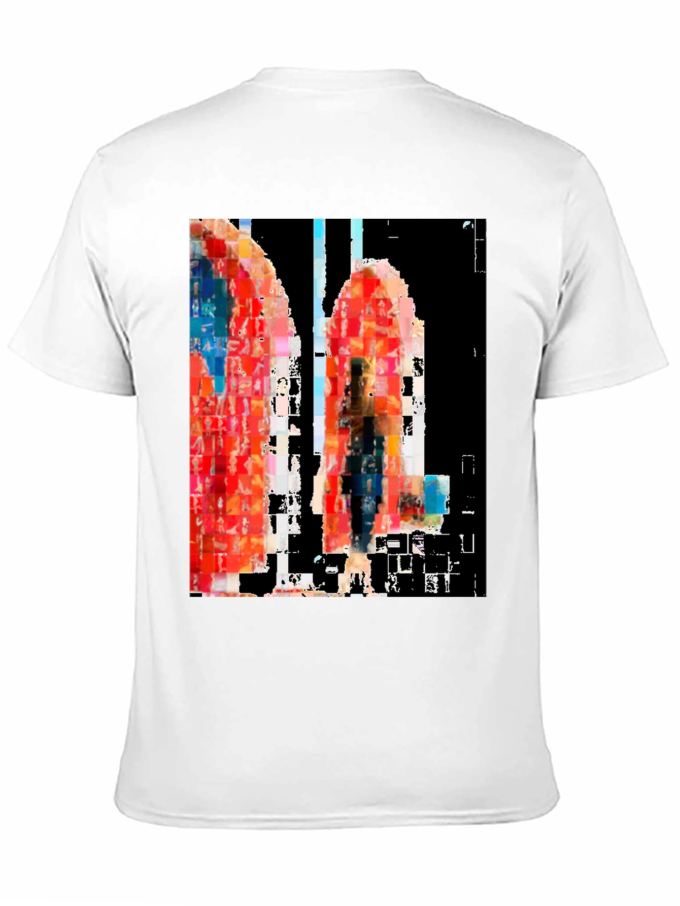 Abstract Art Black T-Shirt - 11