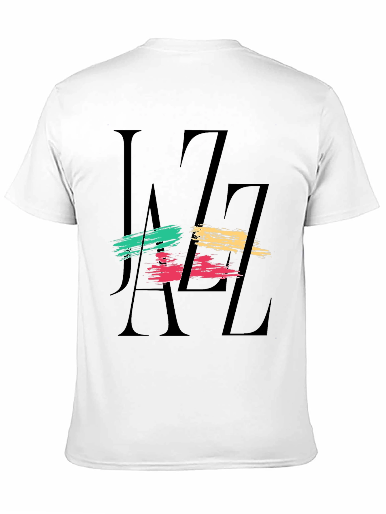 Black Jazz Graphic Black T-Shirt view 11