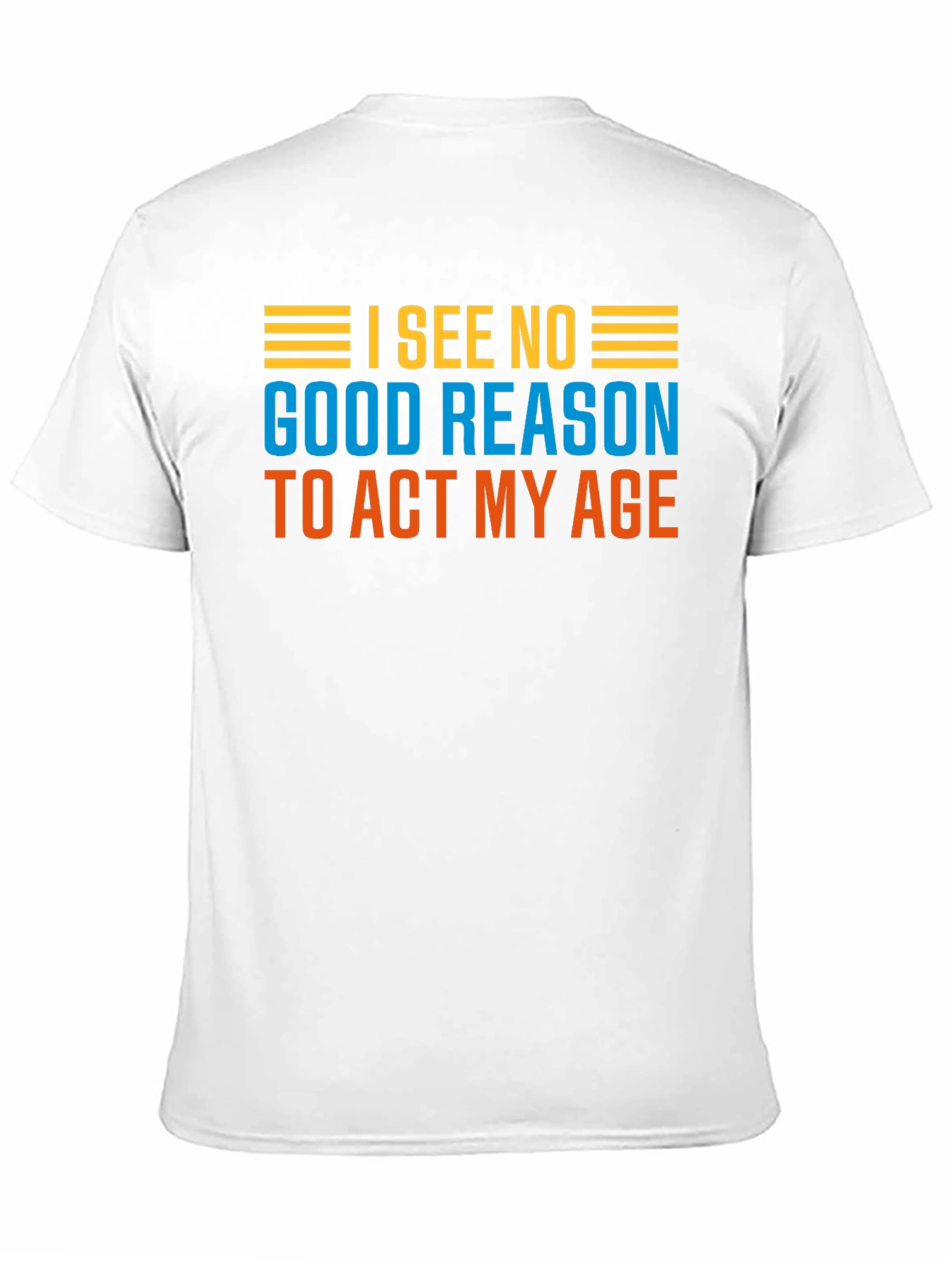 Black Funny "I See No Good Reason" Graphic Tee view 11