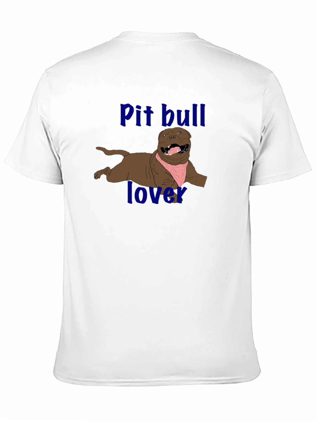 Pitbull Lover Graphic T-Shirt - Black - 11