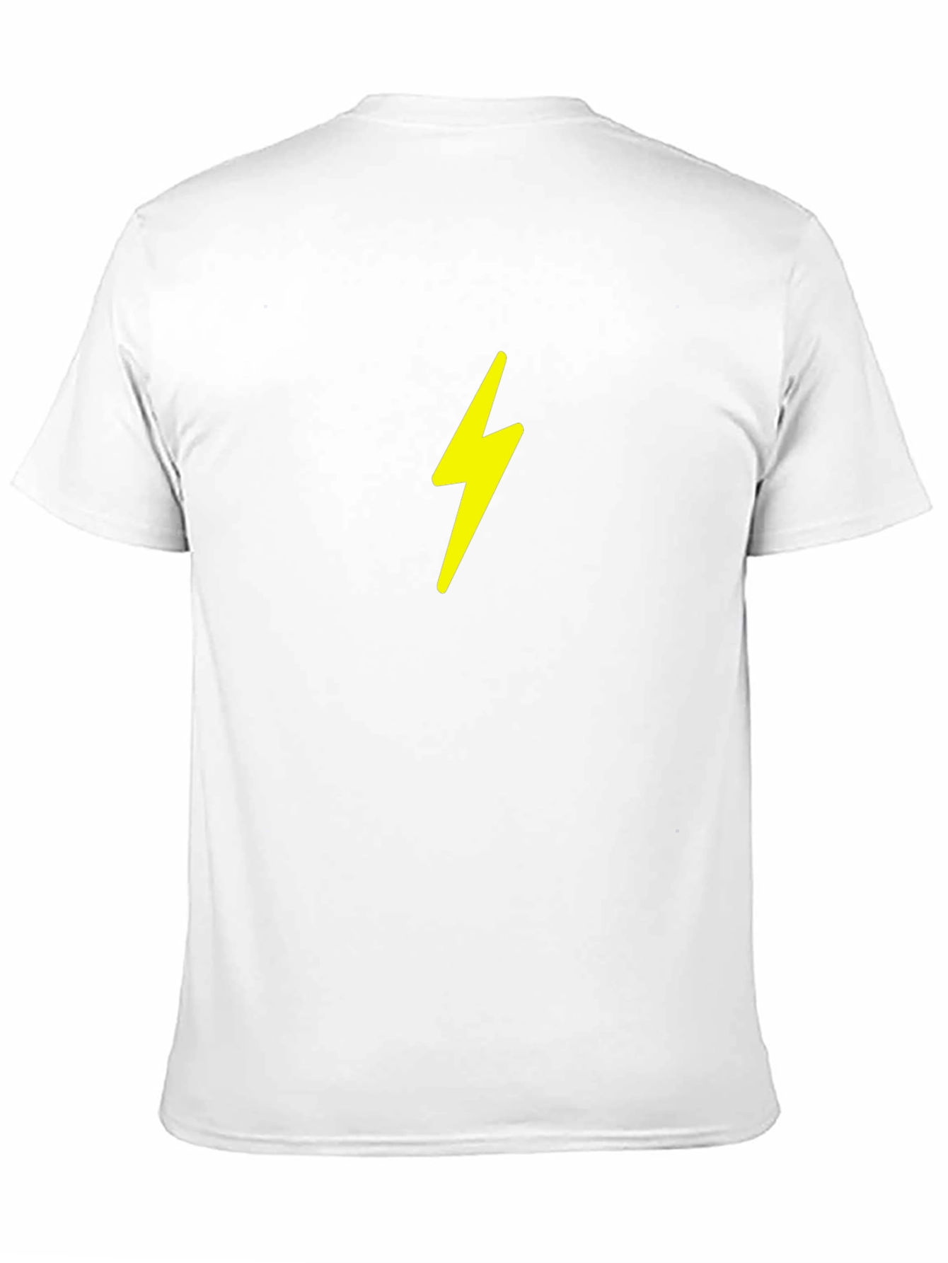 Black Black Tee with Lightning Bolt Graphic view 11
