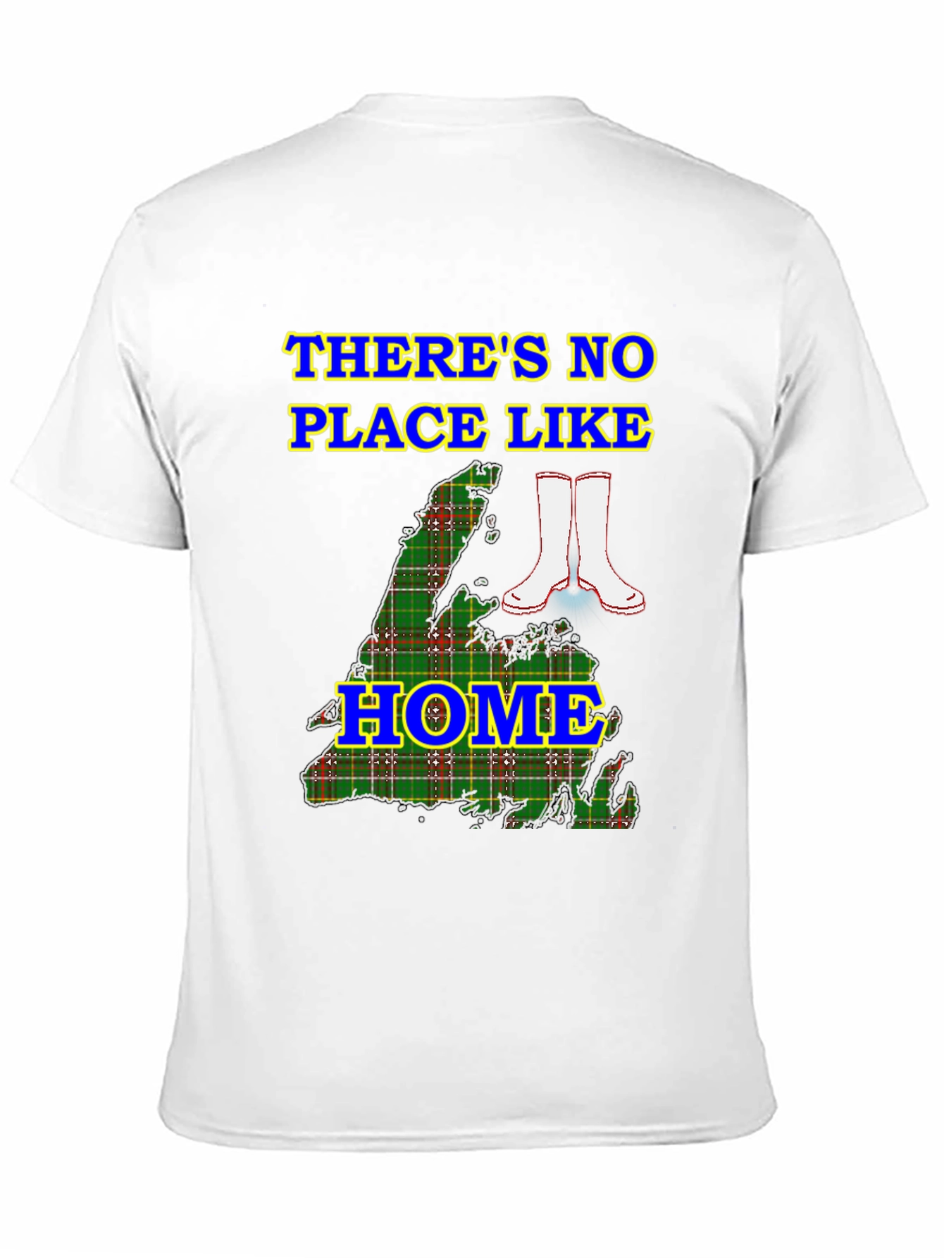 Black There's No Place Like Home T-Shirt view 11