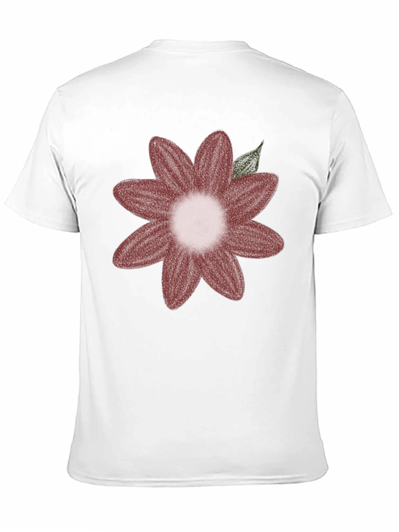 Black Floral Graphic Tee - Black Cotton Blend view 11