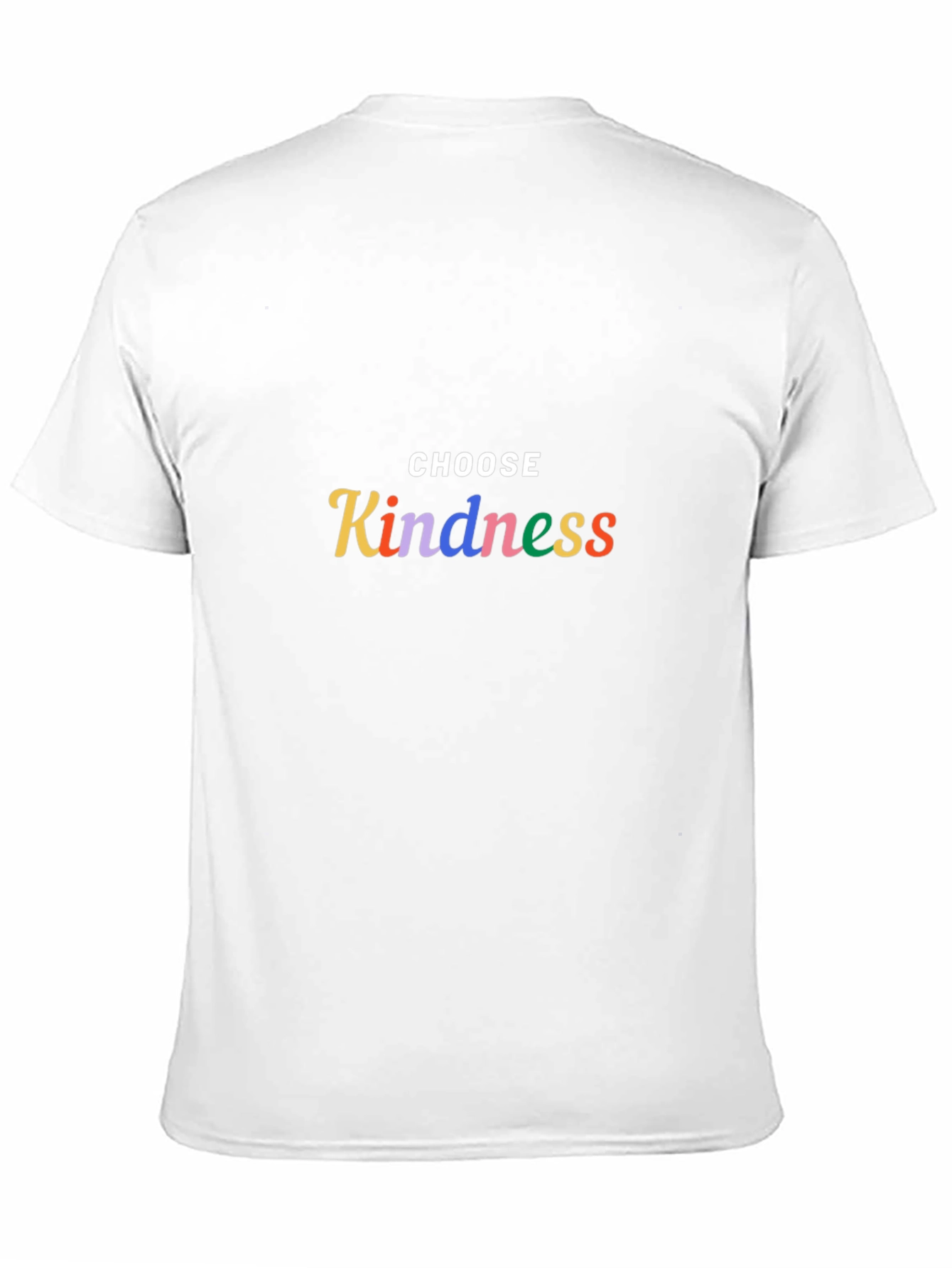 Black Choose Kindness Graphic Tee - Soft Black Cotton T-Shirt view 11
