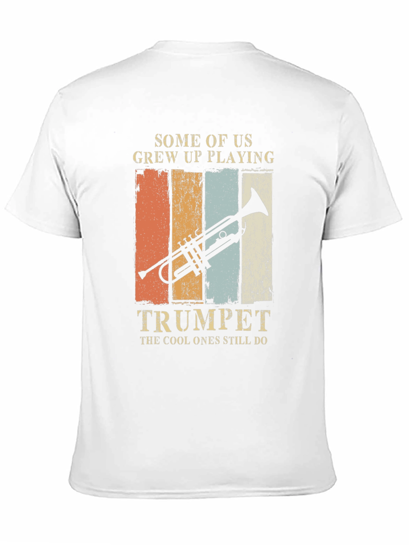 Black Trumpet Player T-Shirt - Cool Ones Still Do! view 11