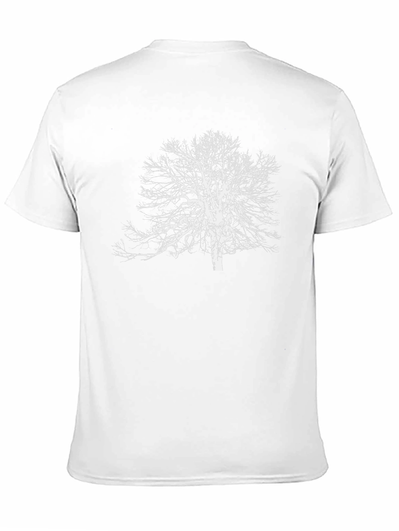 Black Tree Graphic Tee - Nature Inspired Style - 11