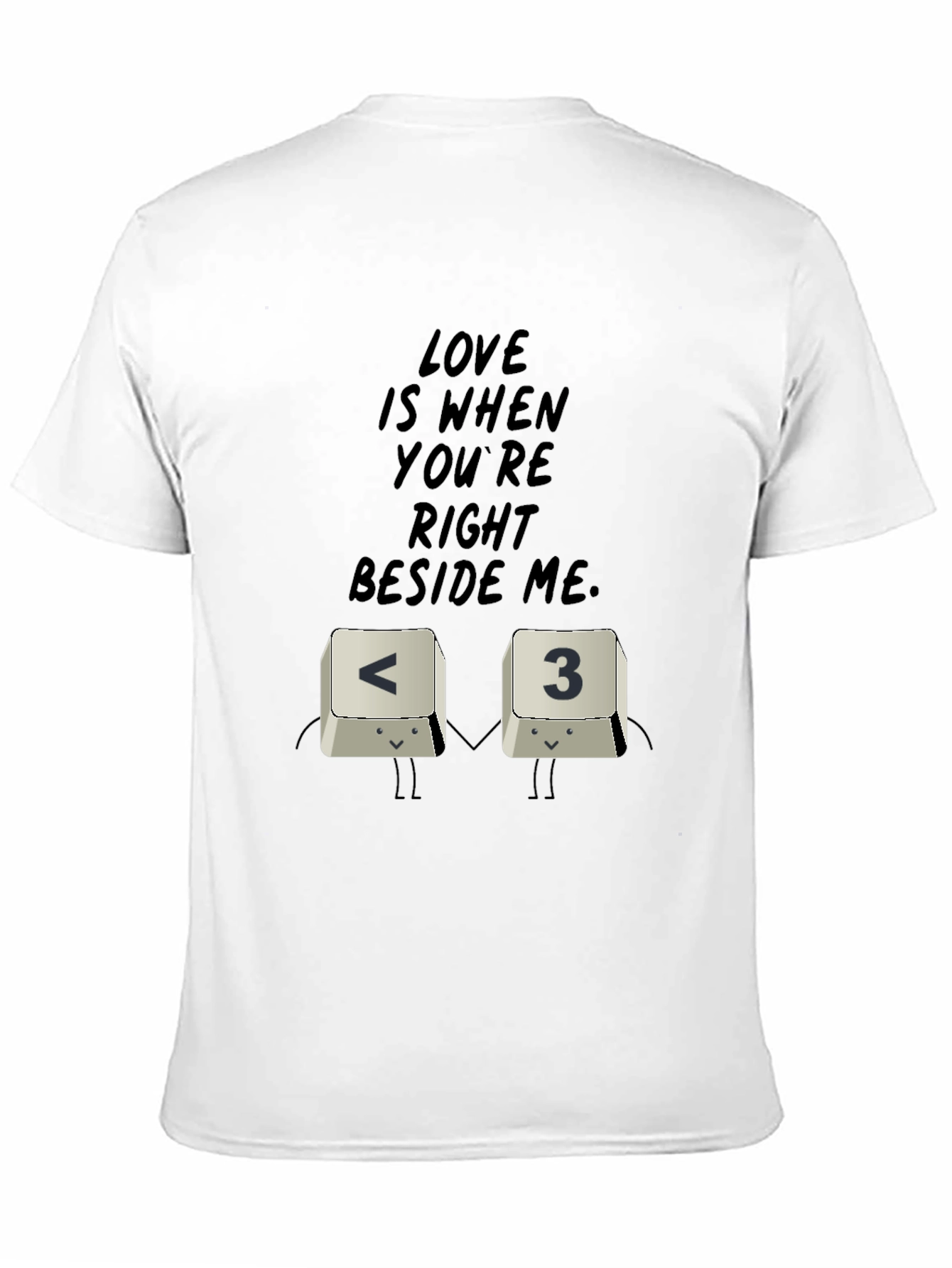 Black Love is Right Beside Me T-Shirt view 11