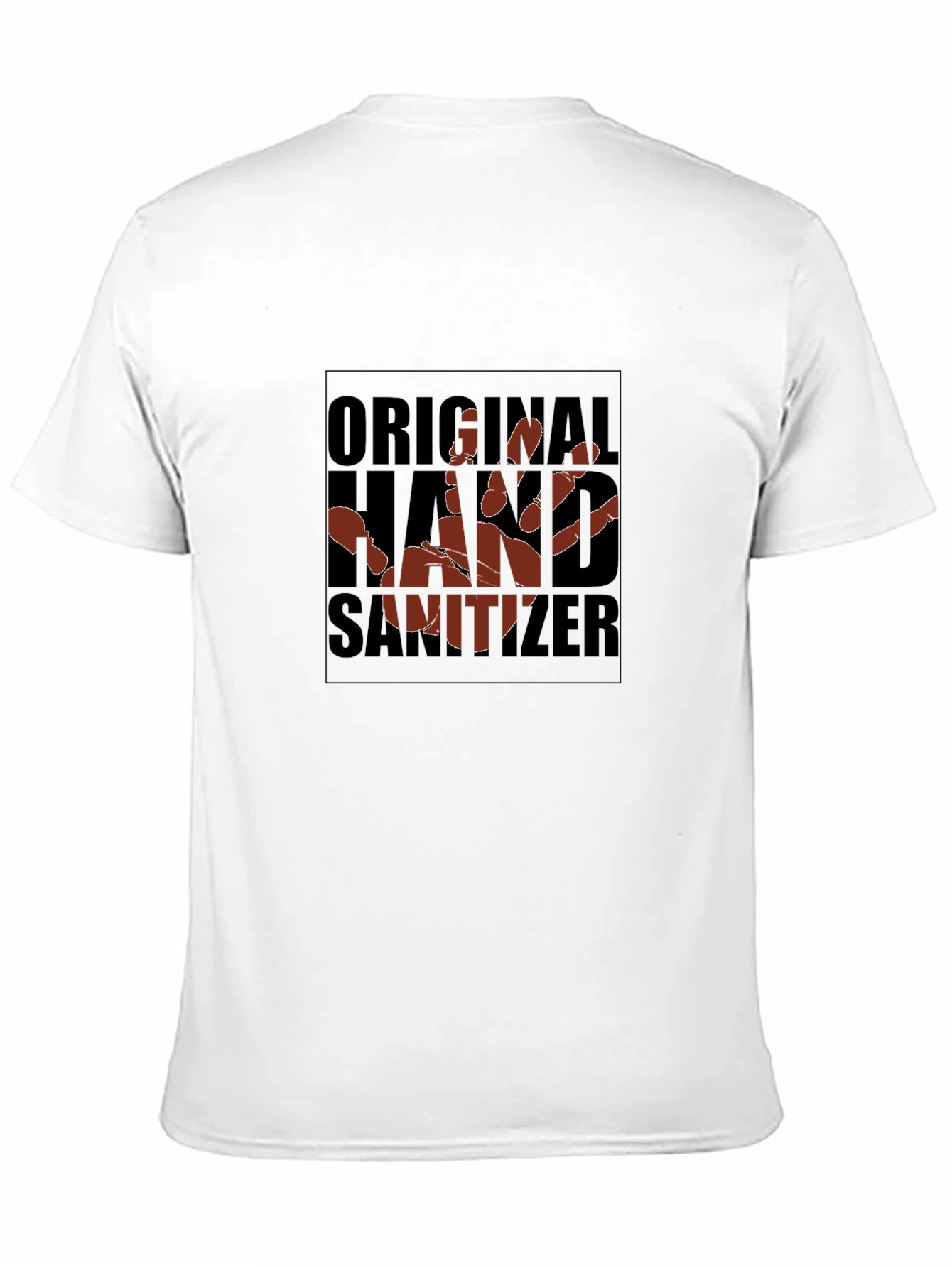 Black Original Hand Sanitizer Graphic Tee - Novelty Print view 11