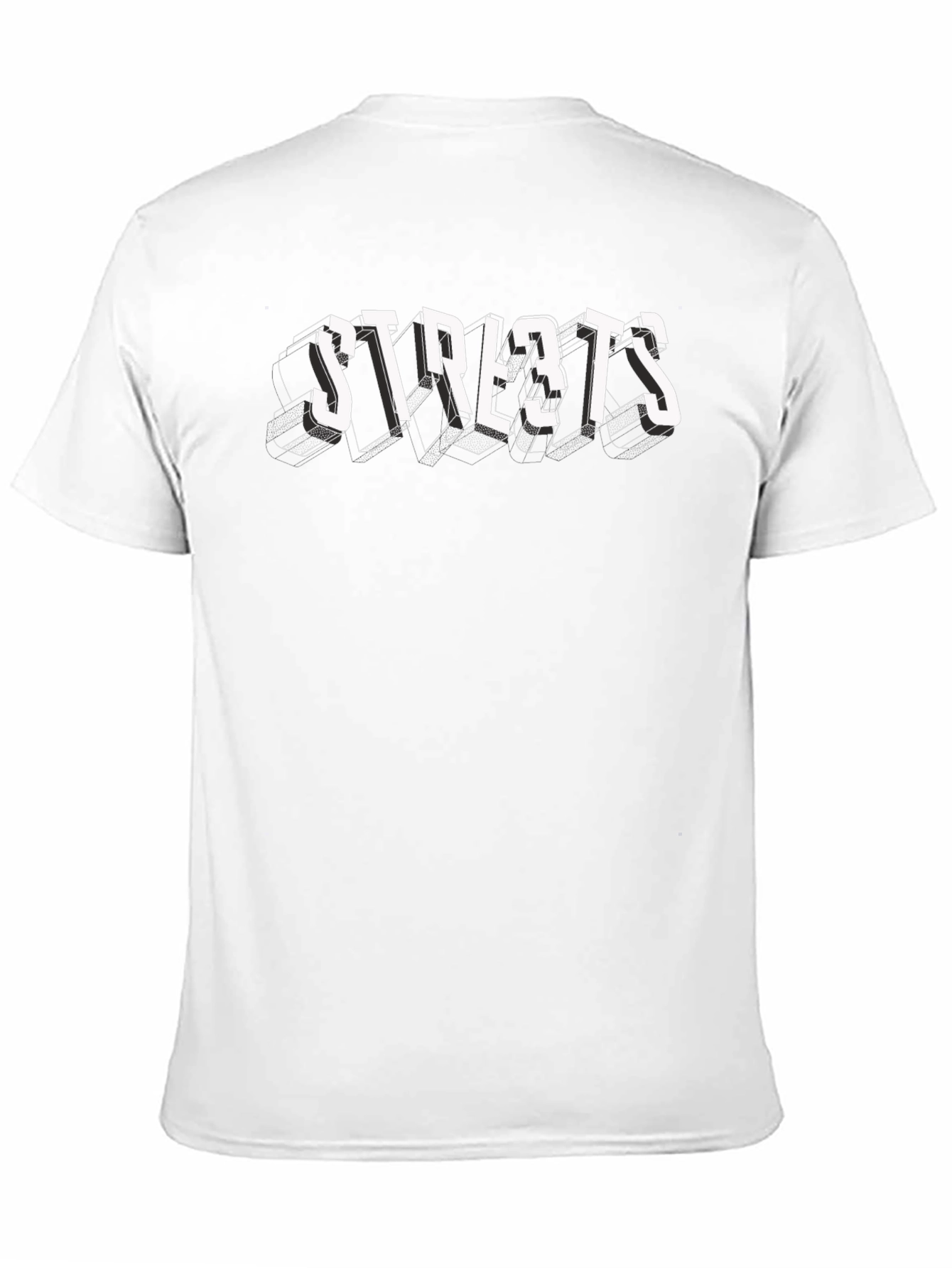 Black Streets Black Graphic T-Shirt view 11