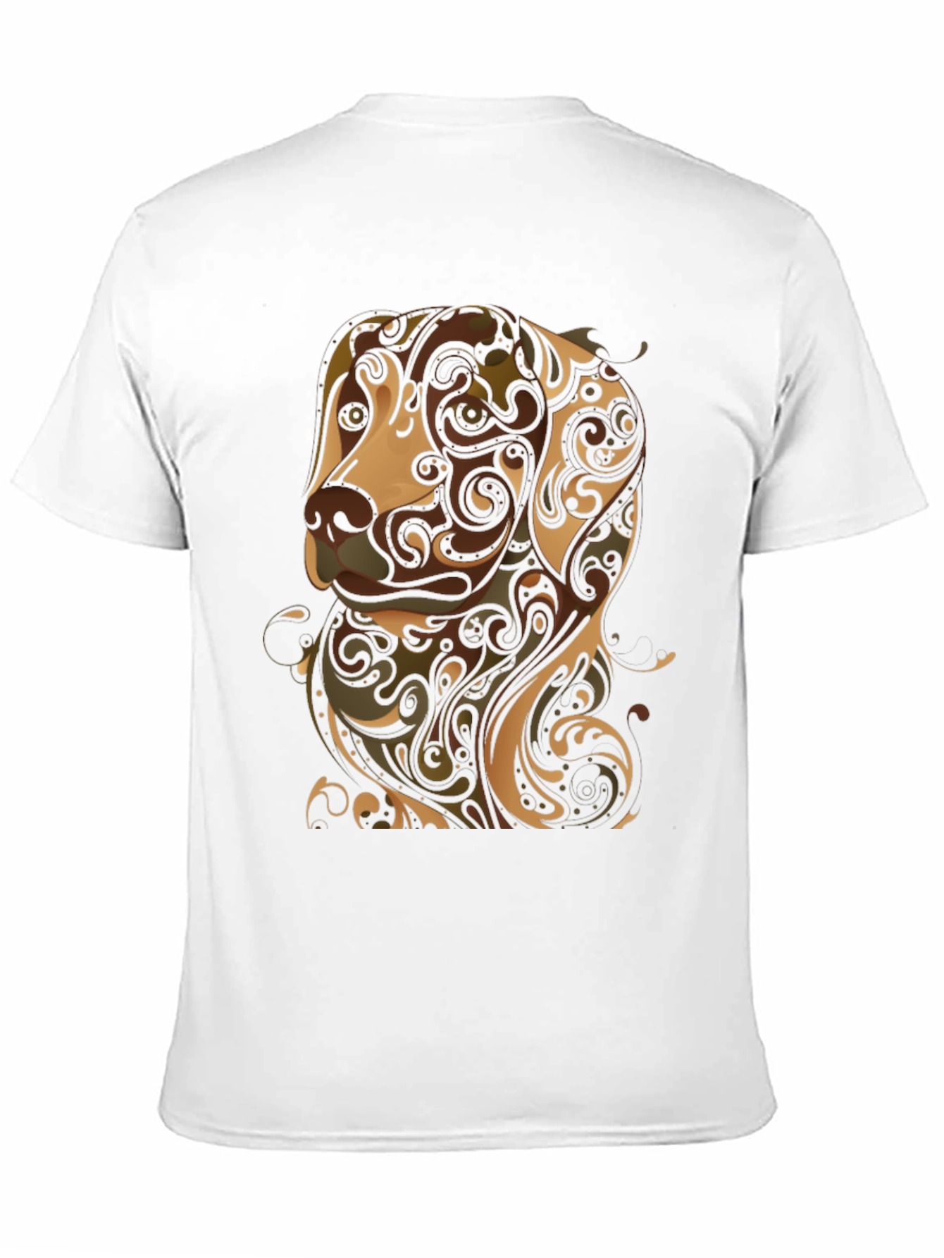 Black Dog Breed Art T-Shirt - Stylish Men's Tee view 11