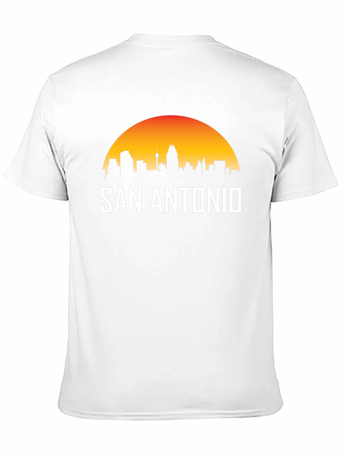 Black San Antonio Skyline Graphic T-Shirt view 11