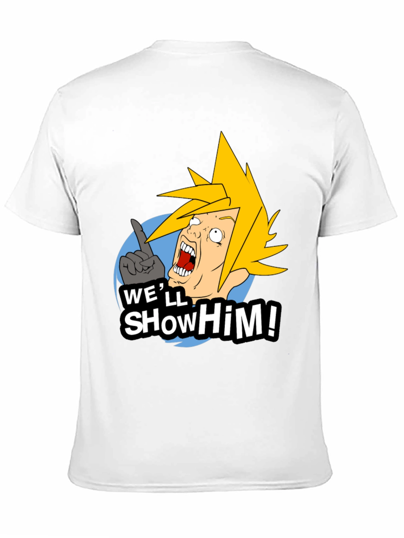 Black Funny Video Game T-Shirt - We'll Show Him! view 11