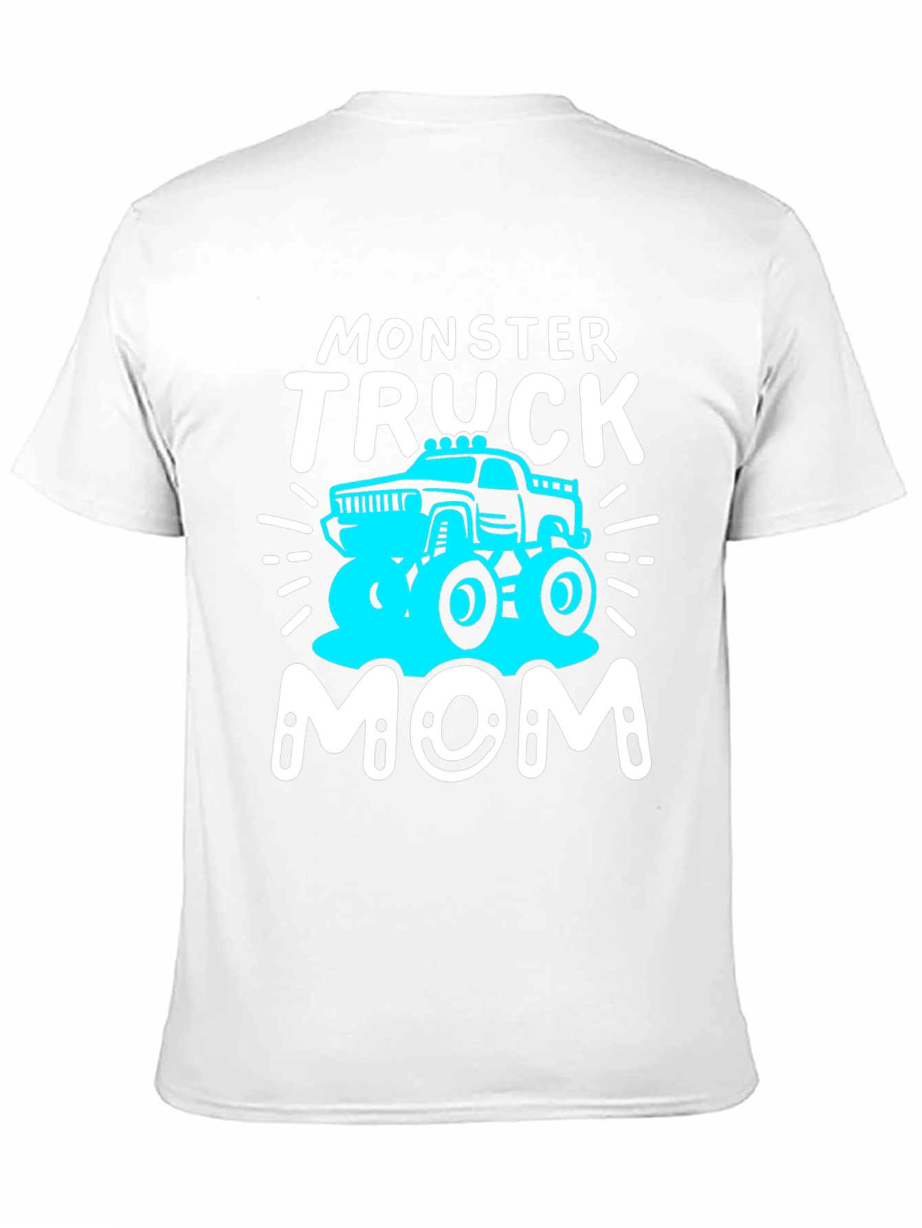Black Monster Truck Mom T-Shirt view 11