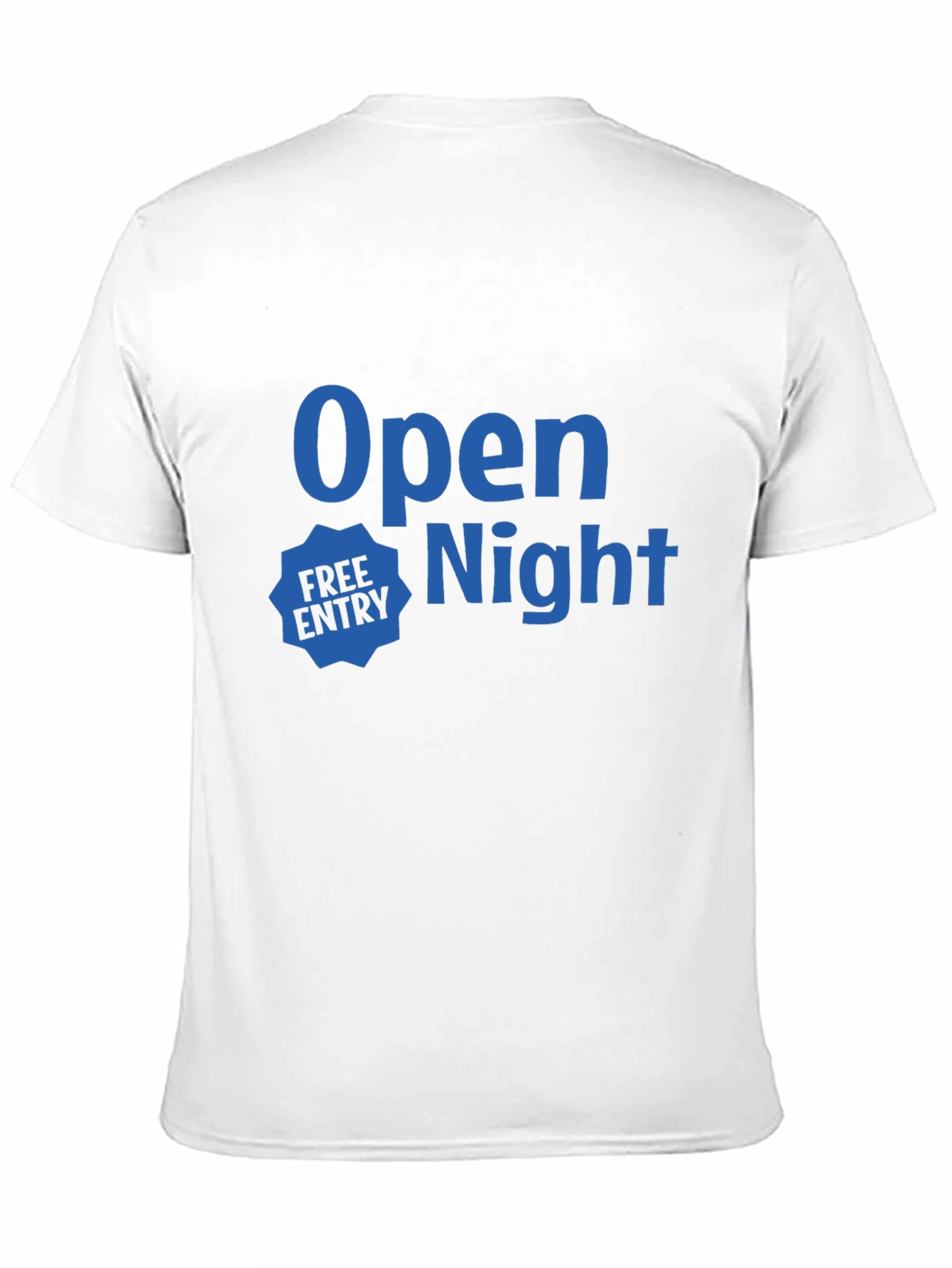 Black Open Night Black T-Shirt - Free Entry! view 11