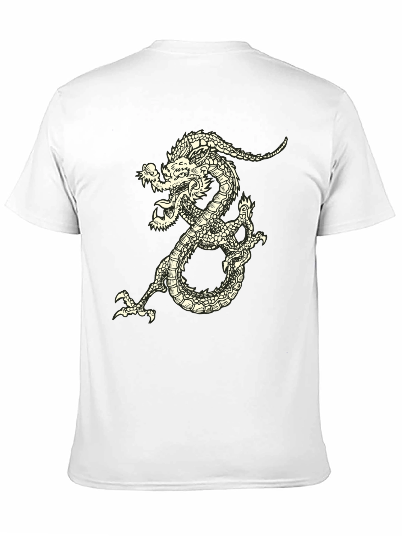 Black Dragon Graphic Tee - Black Short Sleeve view 11