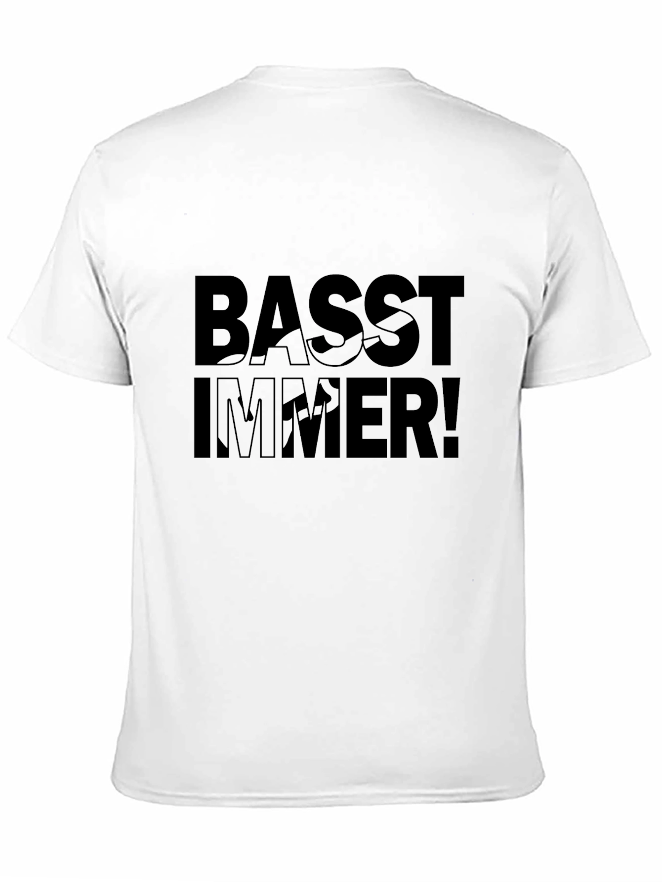 Black Basst Immer! Graphic Tee - Black view 11