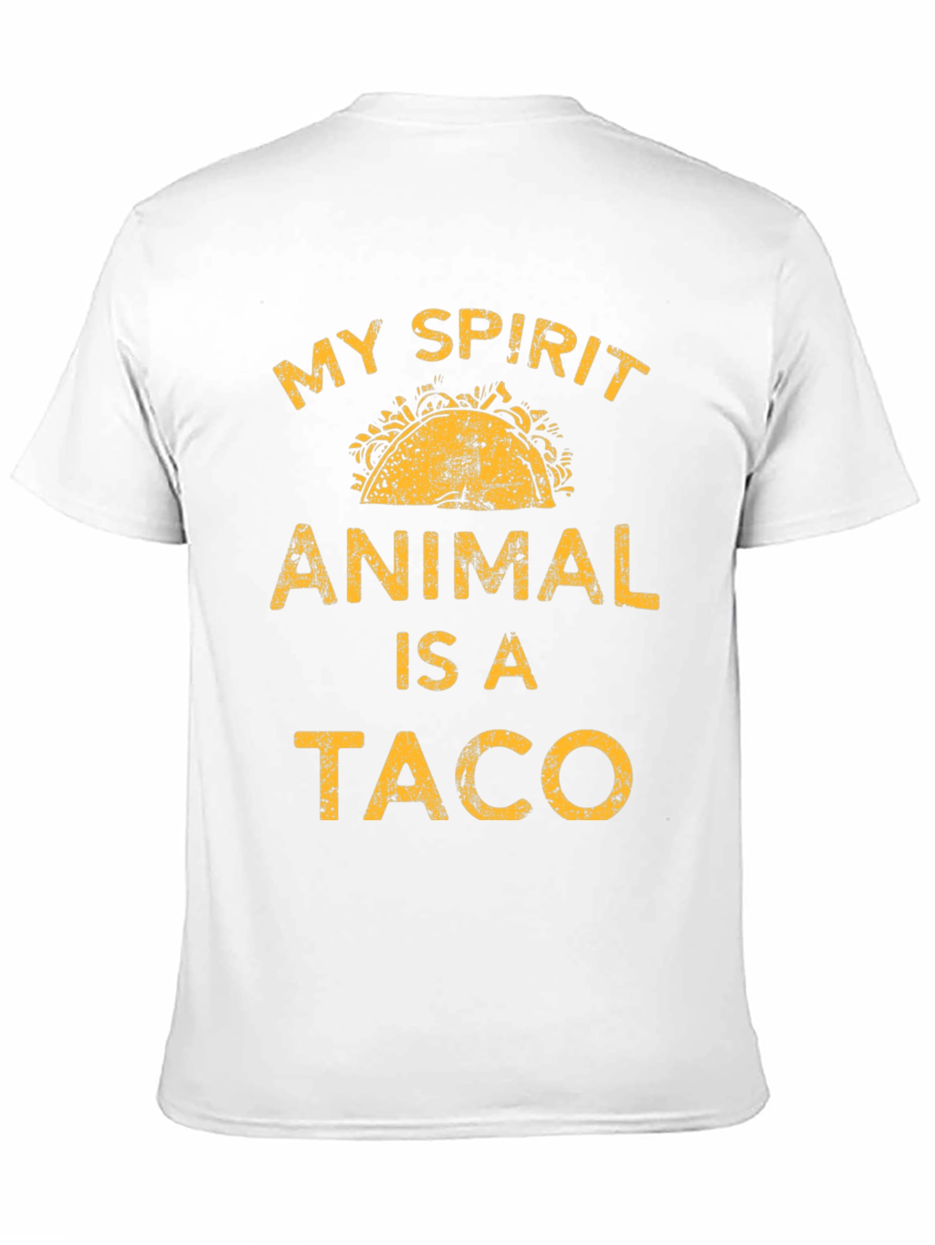 Black My Spirit Animal Is A Taco Graphic T-Shirt view 11
