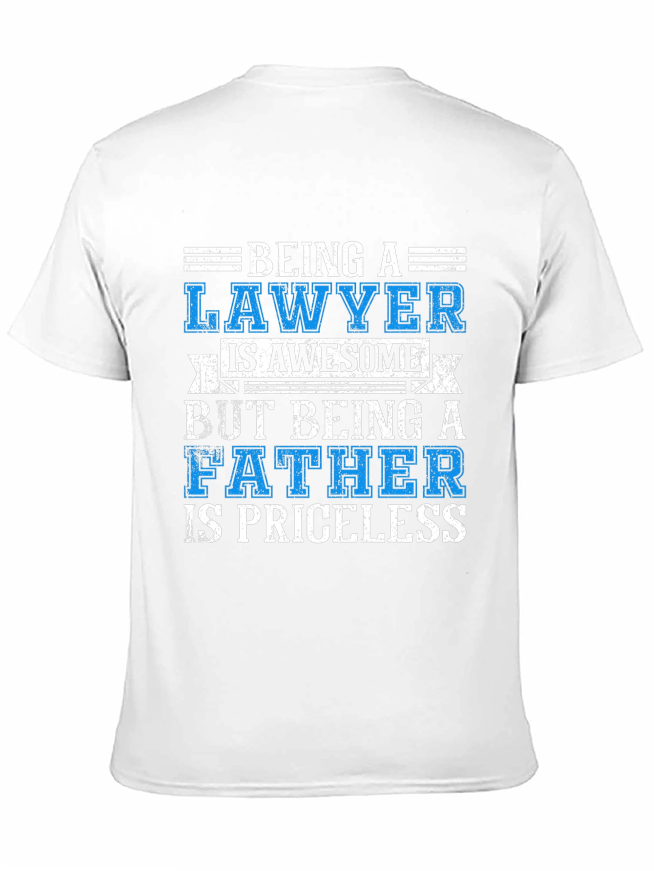 Black Lawyer Father T-Shirt: Awesome & Priceless! view 11