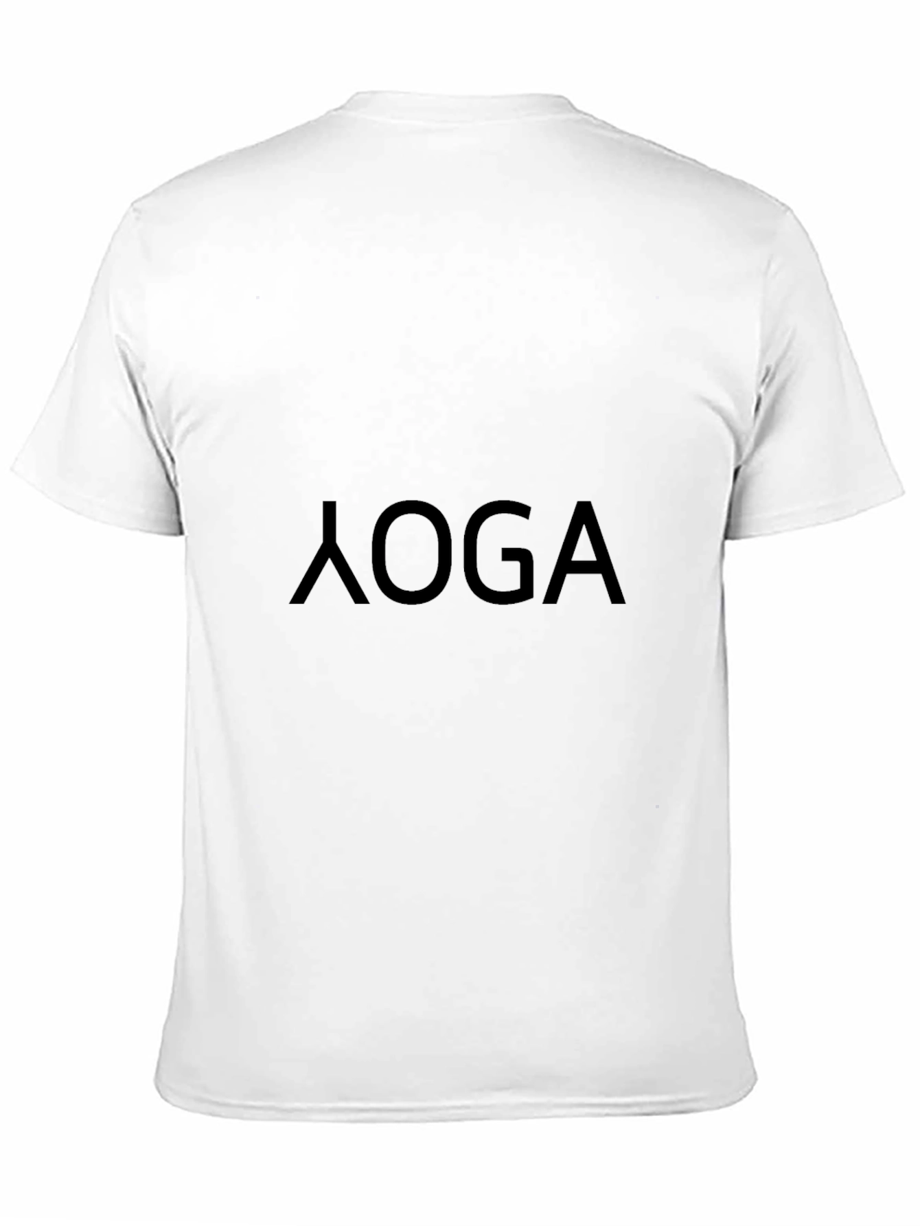 Black Yoga Graphic Tee - Black Cotton Comfort view 11
