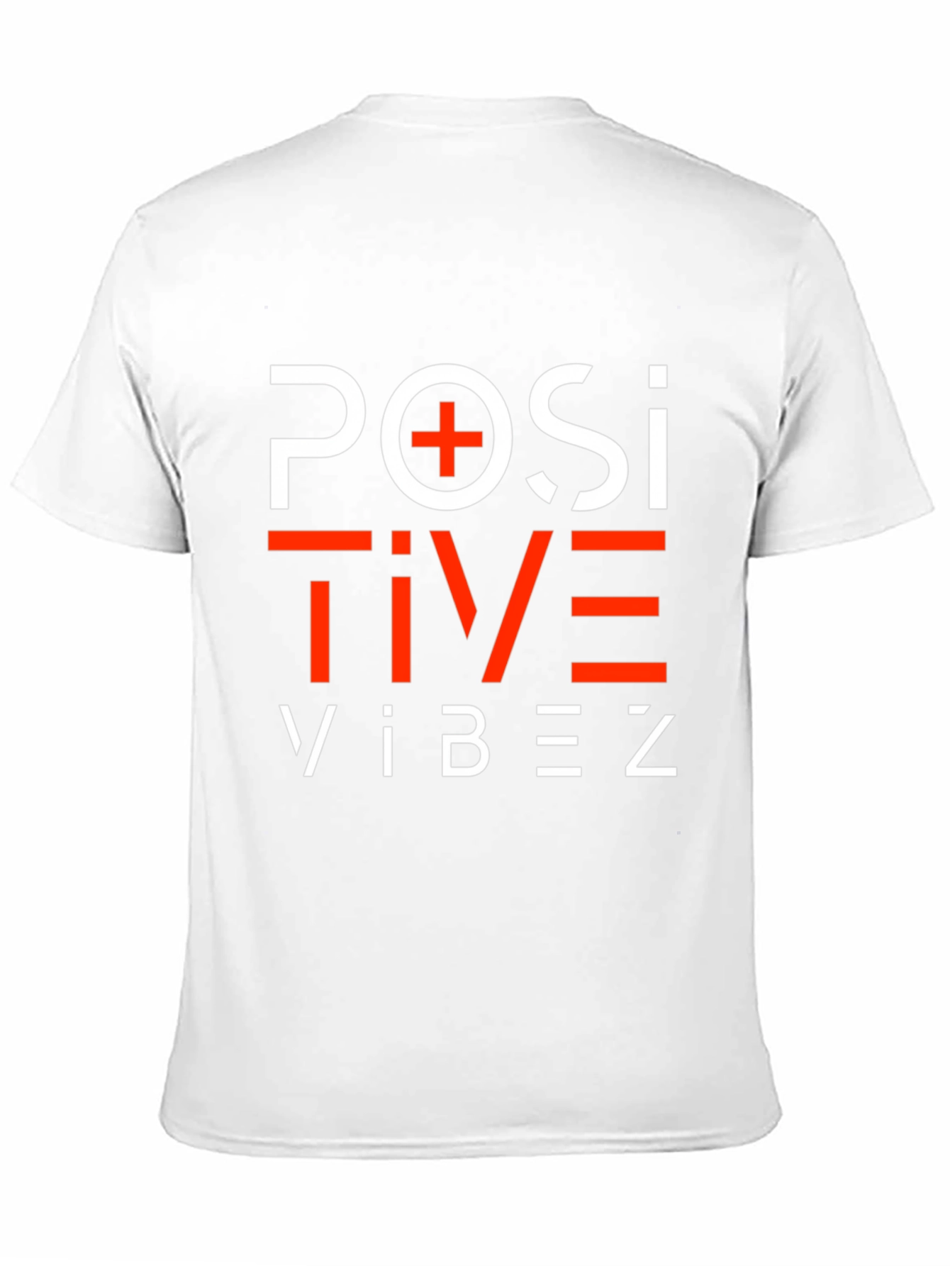 Black Positive Vibez Graphic Tee - Black view 11