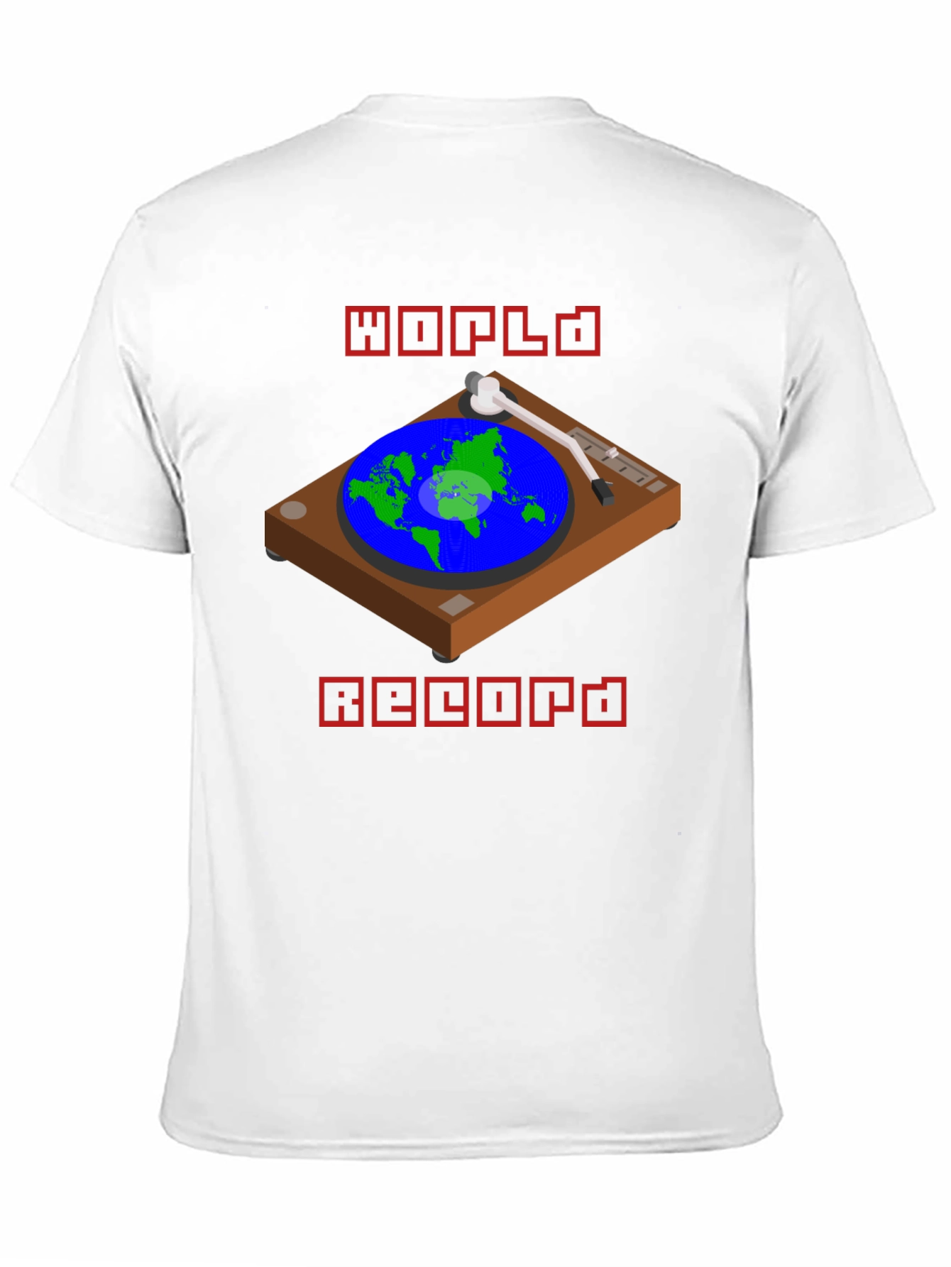 Black World Record T-Shirt view 11
