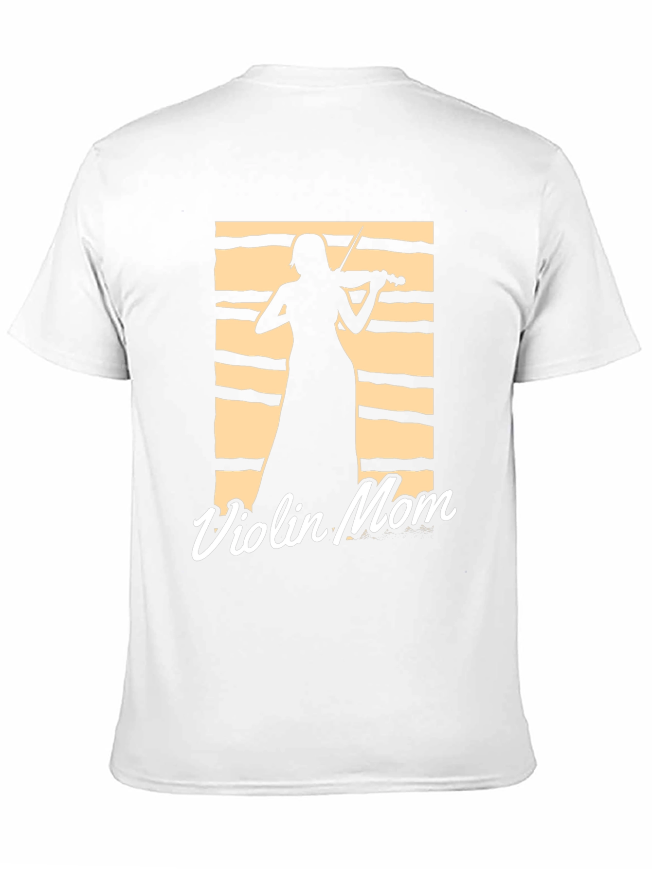 Black Violin Mom T-Shirt - Musician Silhouette Tee view 11