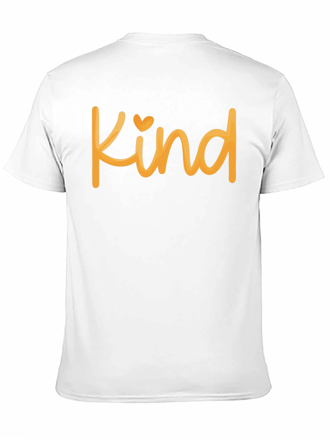 Black Kind T-Shirt - Heart Detail - Soft Feel view 11