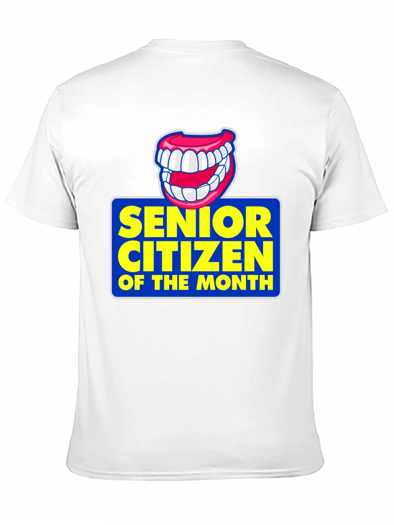 Black Senior Citizen of the Month Novelty Graphic T-Shirt view 11
