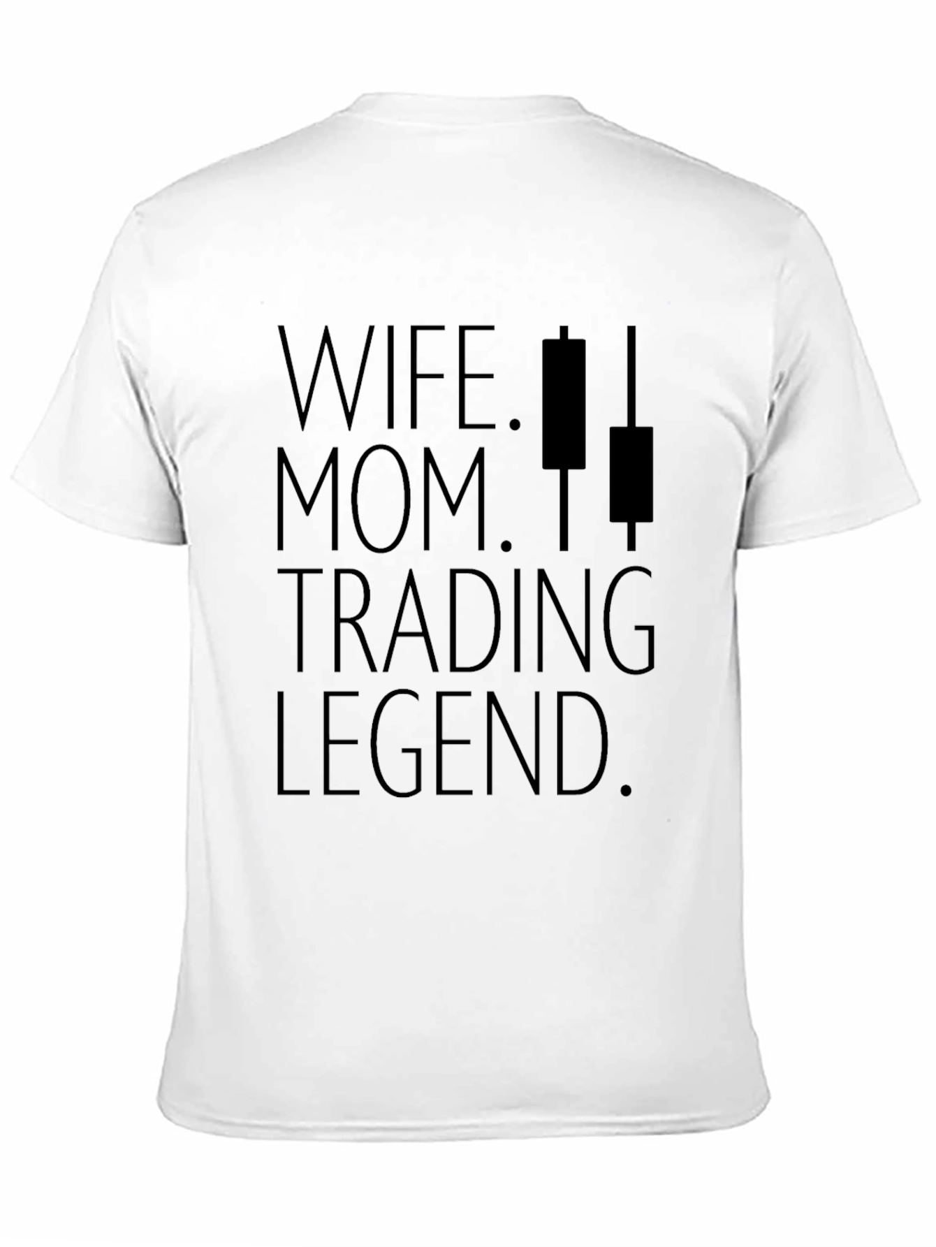 Black Wife Mom Trading Legend Graphic Tee - Black view 11