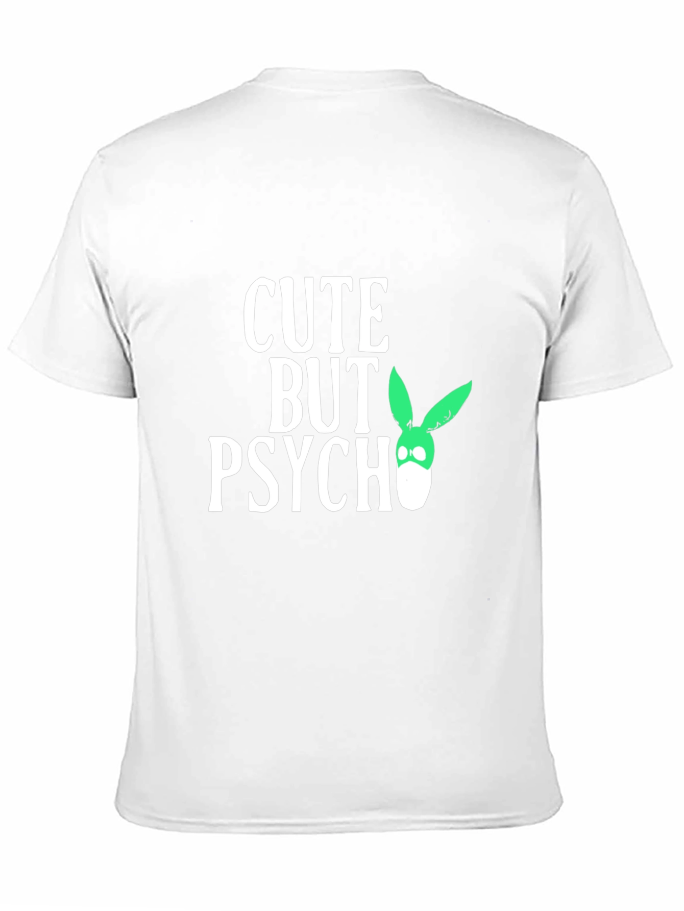 Black Cute But Psycho Bunny Graphic Tee - Black view 11