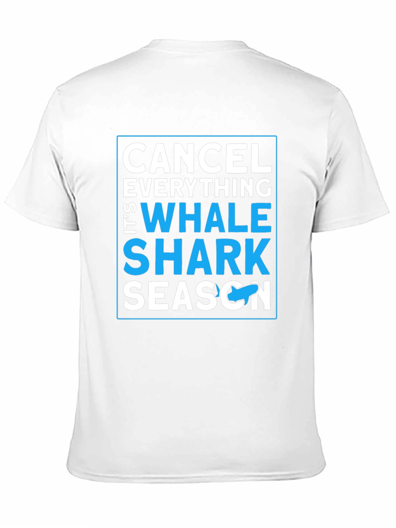 Whale Shark Season Black Graphic T-Shirt - 11