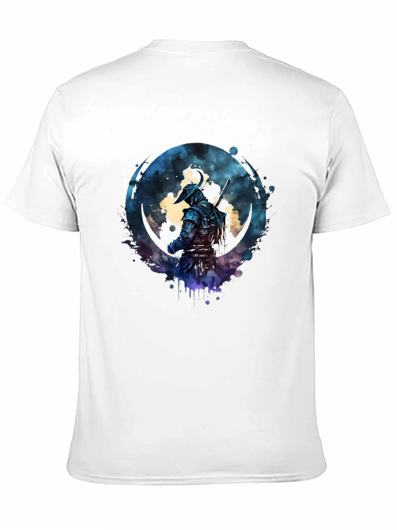 Black Warrior Graphic Black T-Shirt view 11